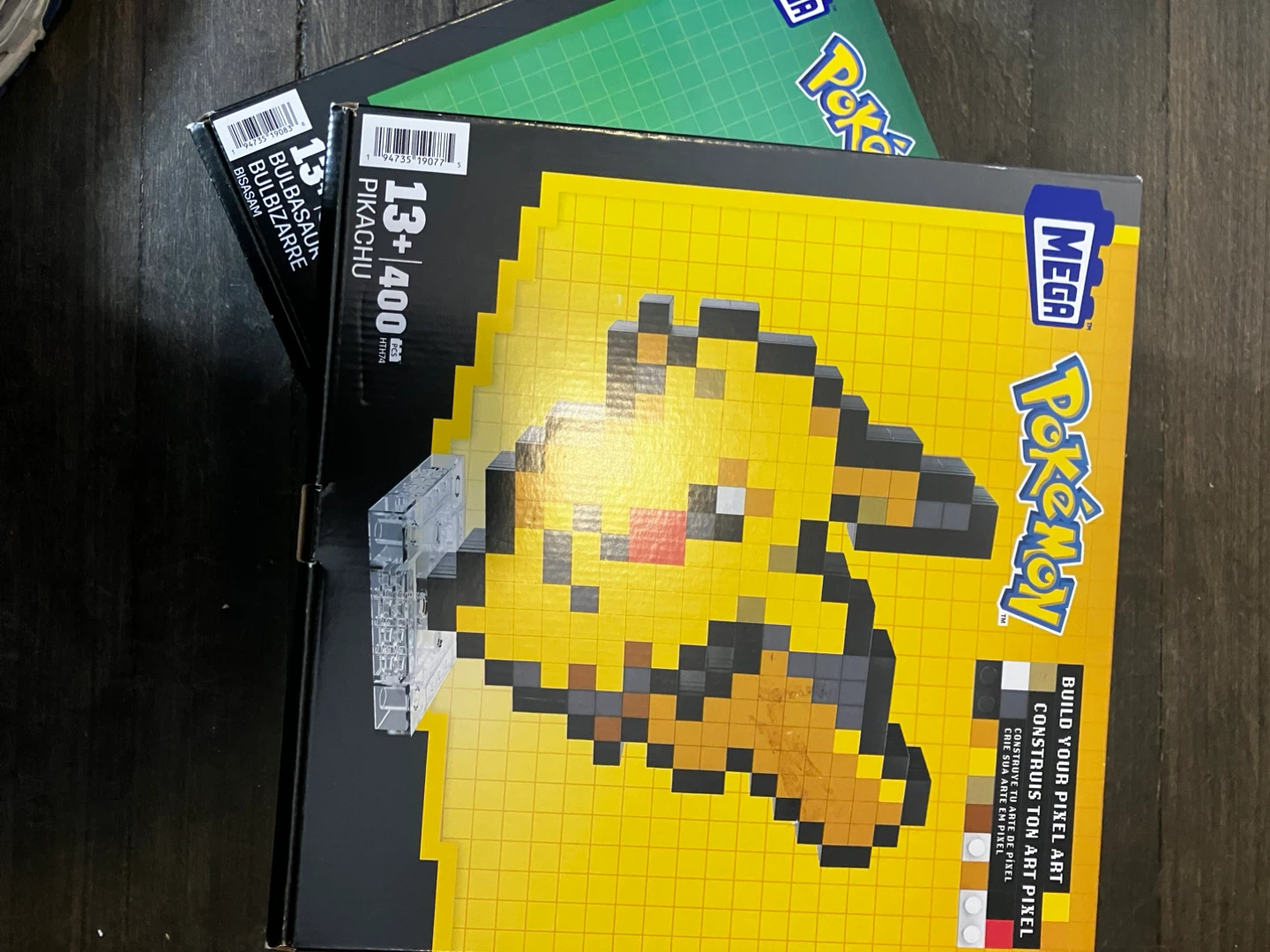 Mega Pokemon Pixel Pikachu Bulbasaur