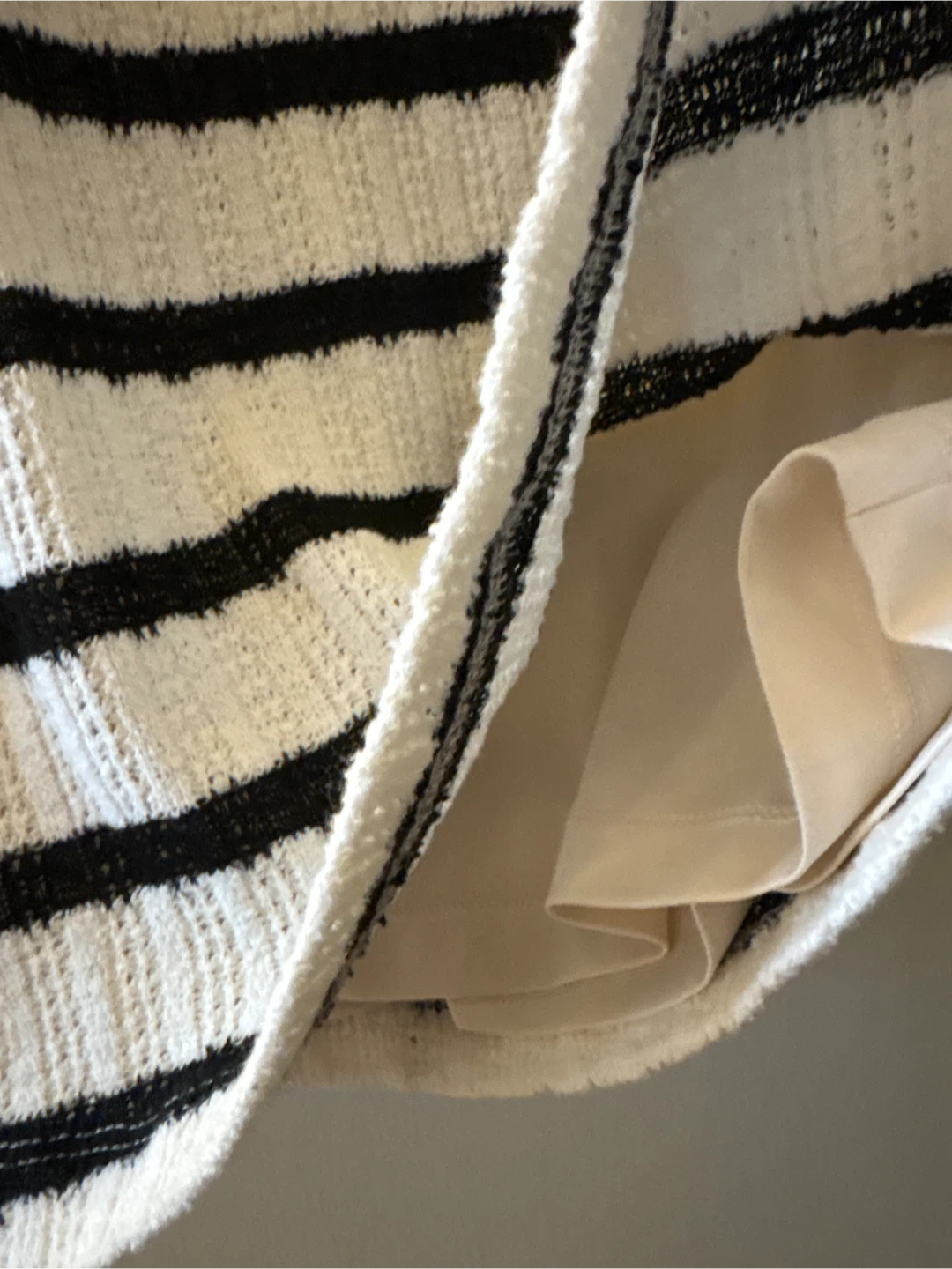 Dynamite Black and White Striped Dress - Size M - photo 4