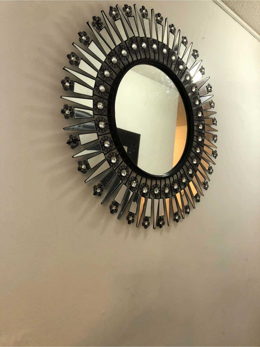 Decorative Sunburst Mirror