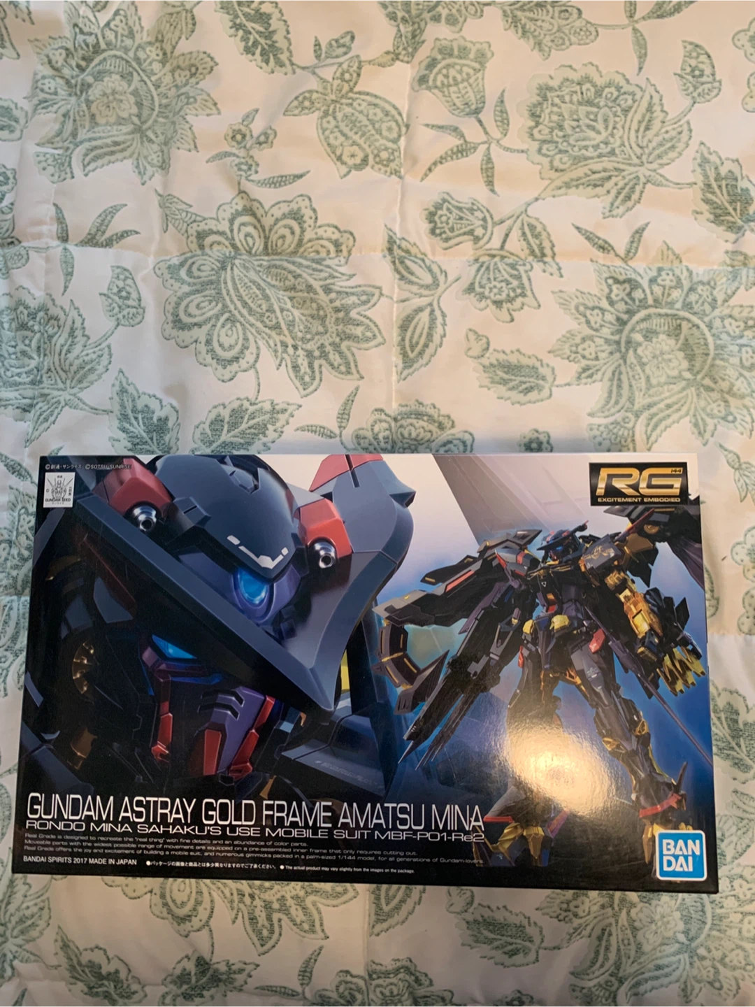 RG Gundam Astray Gold Frame Amatsu Mina Model Kit - photo 2