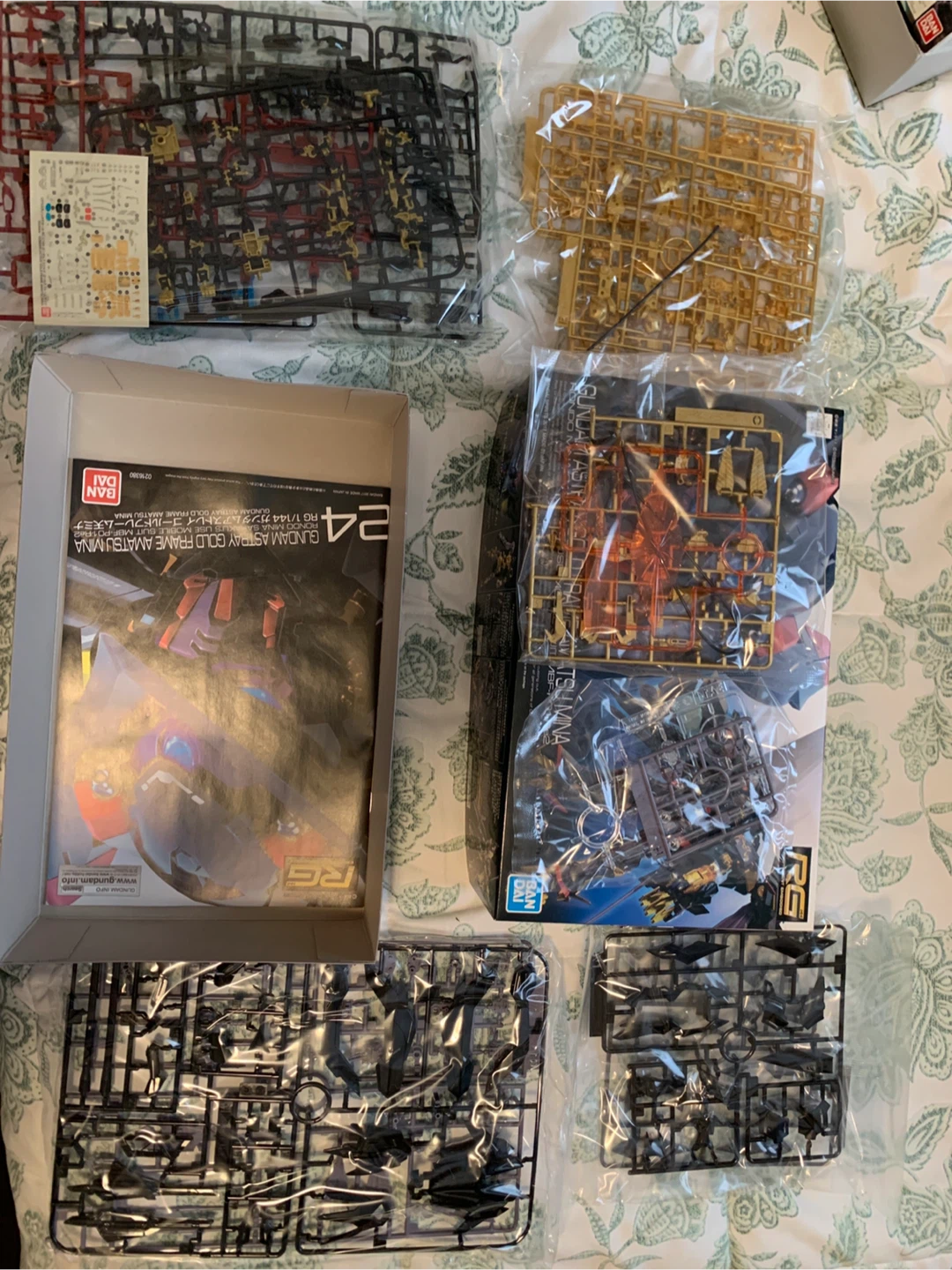 RG Gundam Astray Gold Frame Amatsu Mina Model Kit