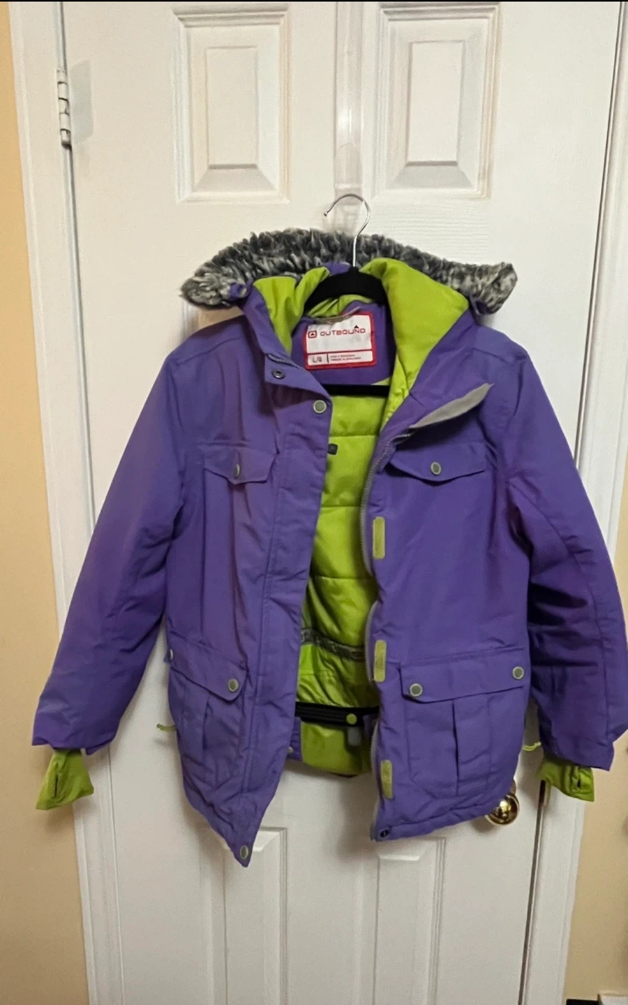 Outbound Purple Winter Jacket - L/G