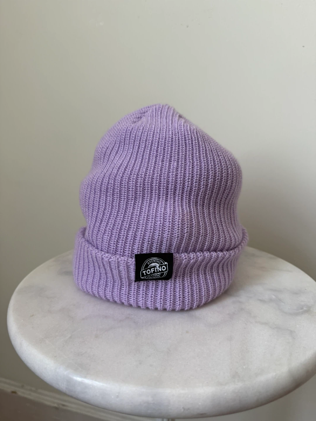 Tofino Brewing Co purple beanie