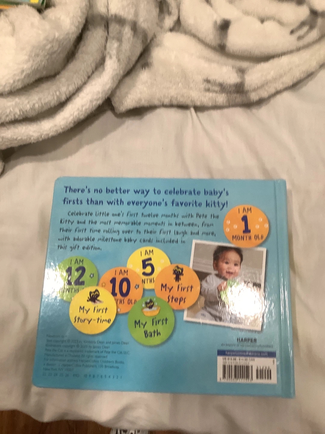 Pete the Kitty's First Steps Book and Milestone Cards - photo 2