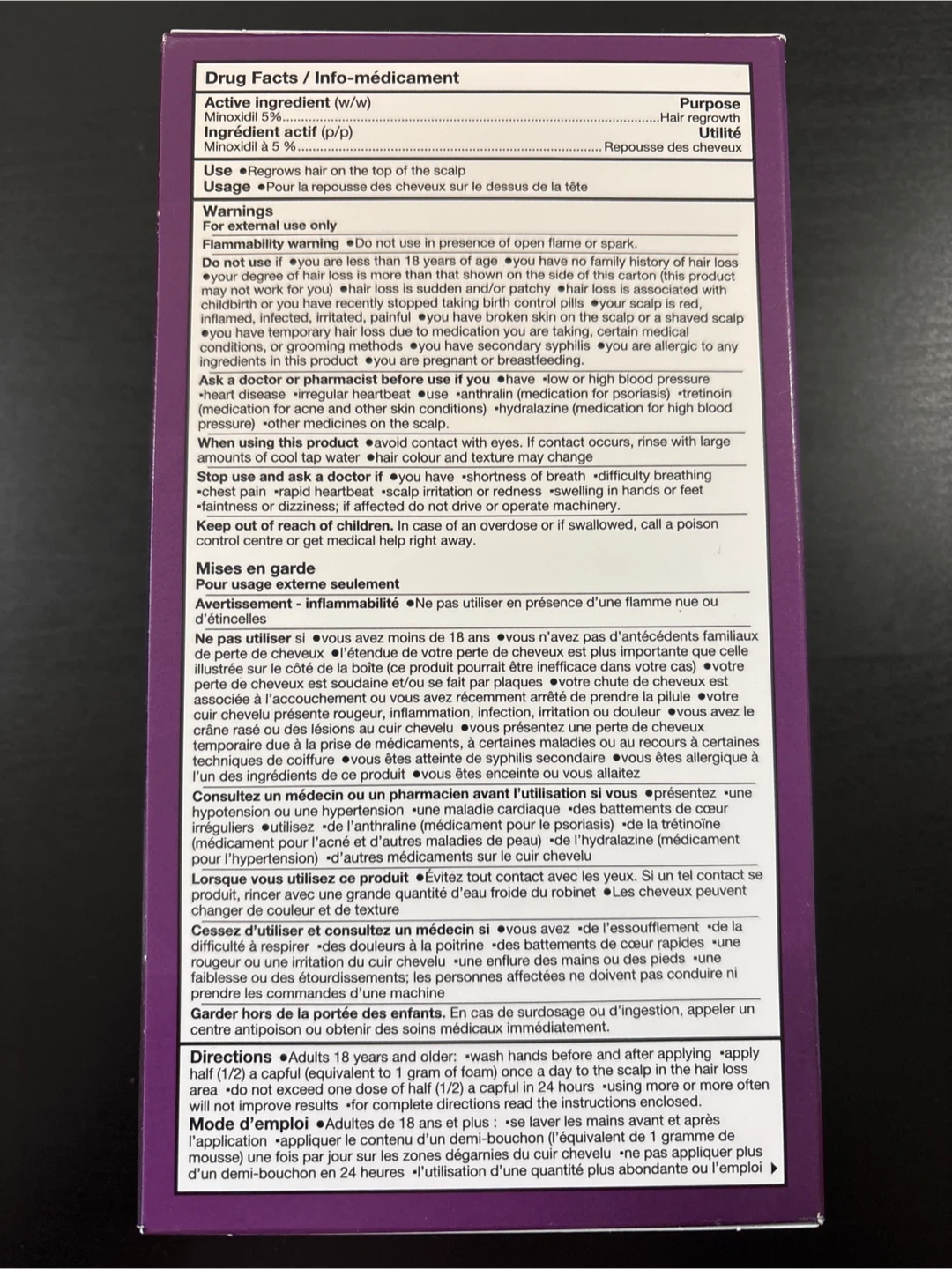 Women's Rogaine Foam 5% Minoxidil Hair Regrowth Treatment - photo 3