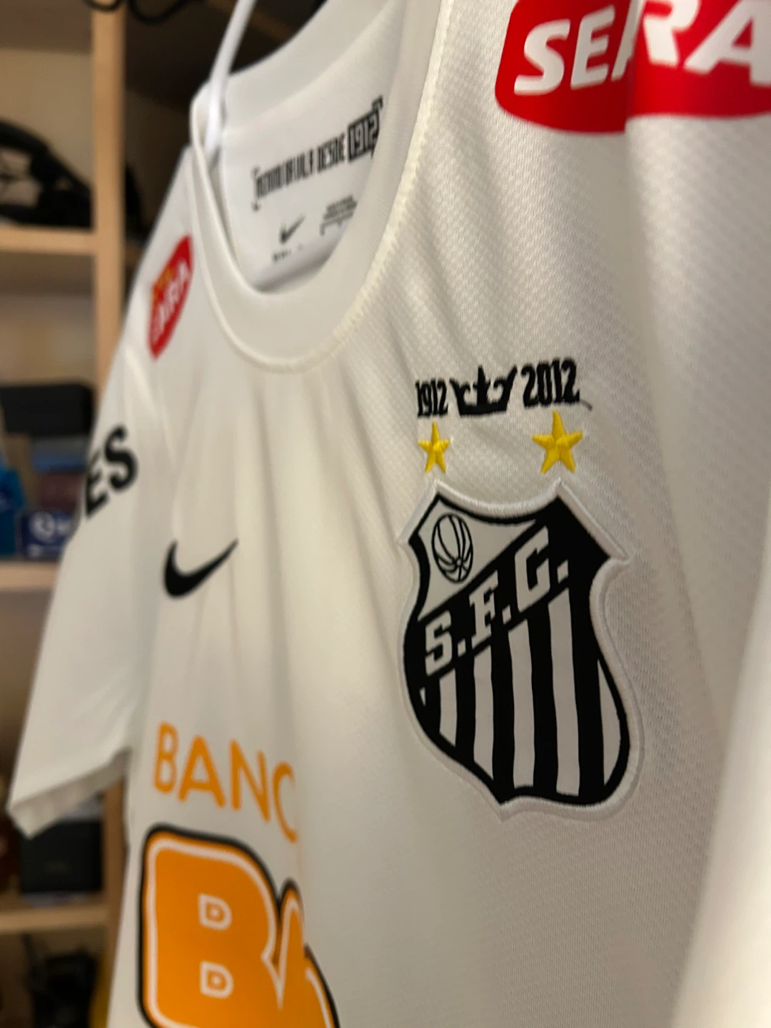 Santos FC Neymar Jr. Soccer Jersey 2012 - photo 4