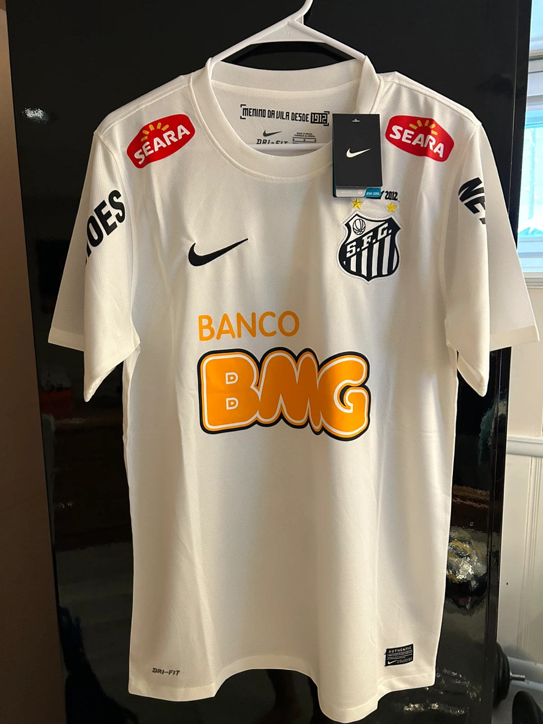 Santos FC Neymar Jr. Soccer Jersey 2012