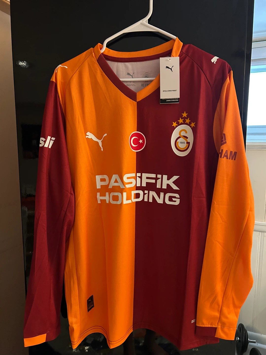 Galatasaray 53 Baris Long Sleeve Football Jersey