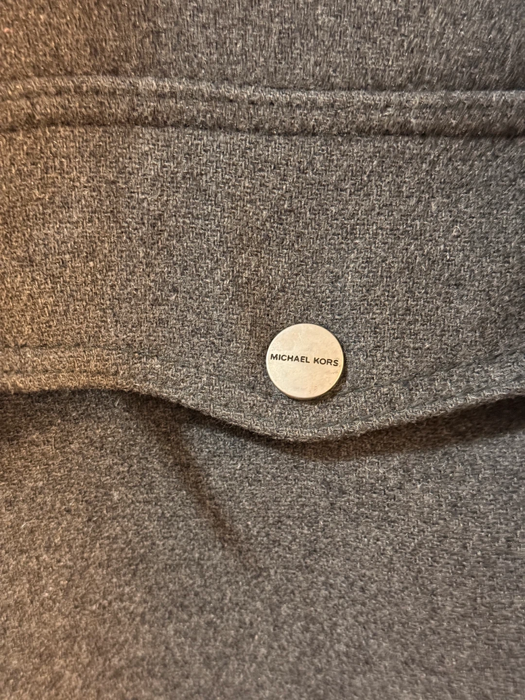 Michael Kors Men's Wool Blend Military Style Jacket - photo 3