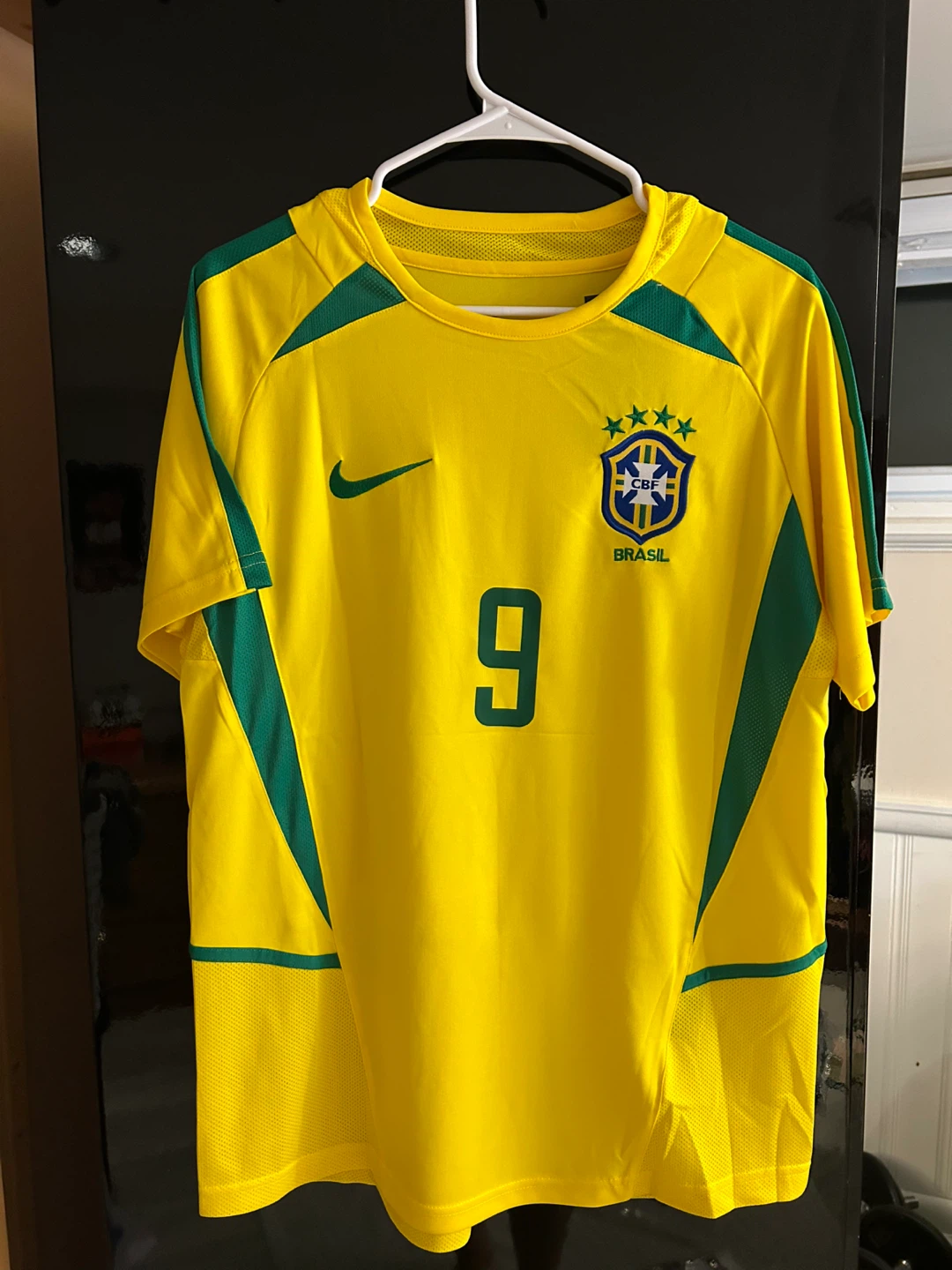 Nike Brazil Ronaldo #9 Soccer Jersey