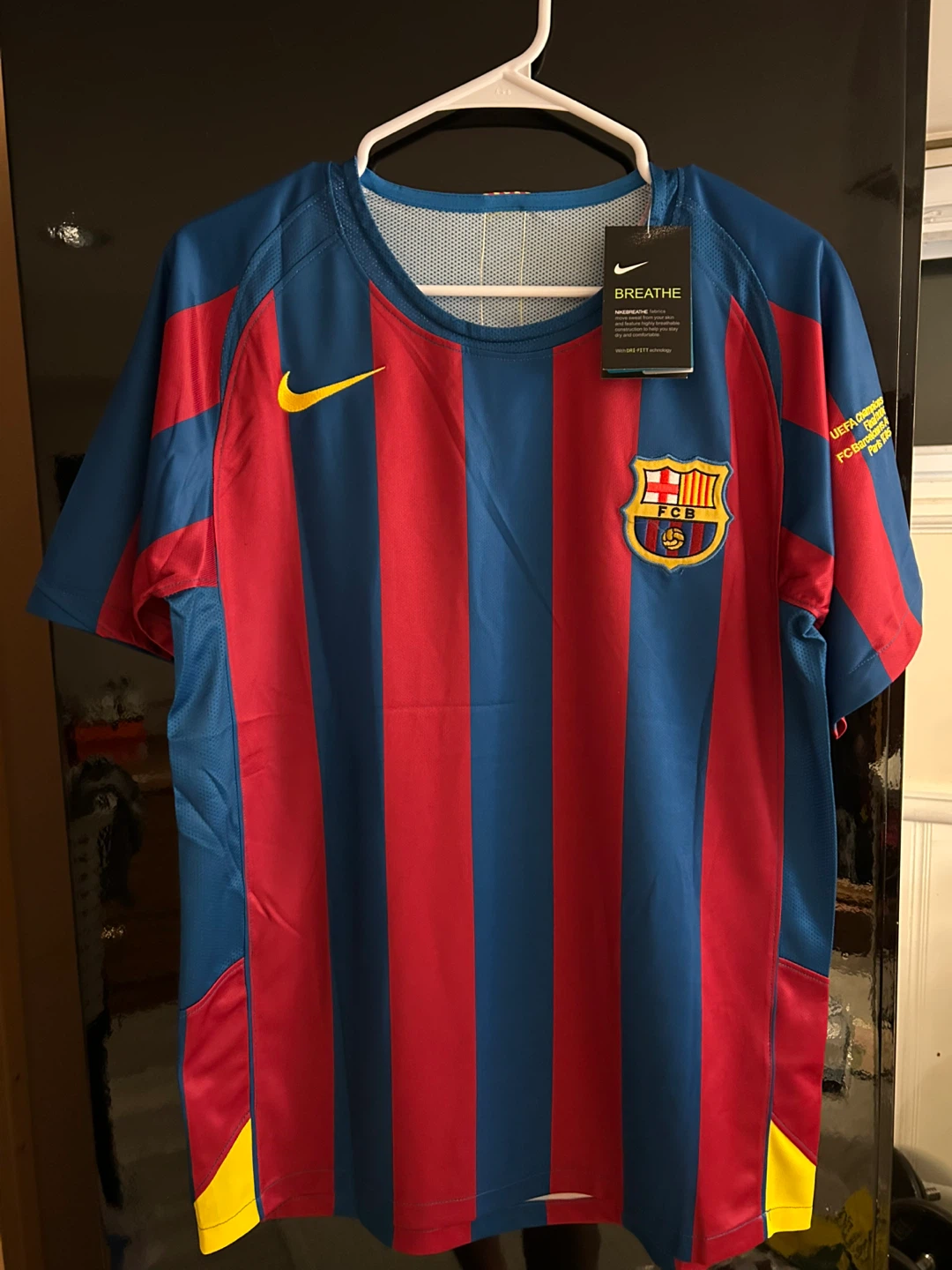 FC Barcelona Ronaldinho #10 Football Jersey