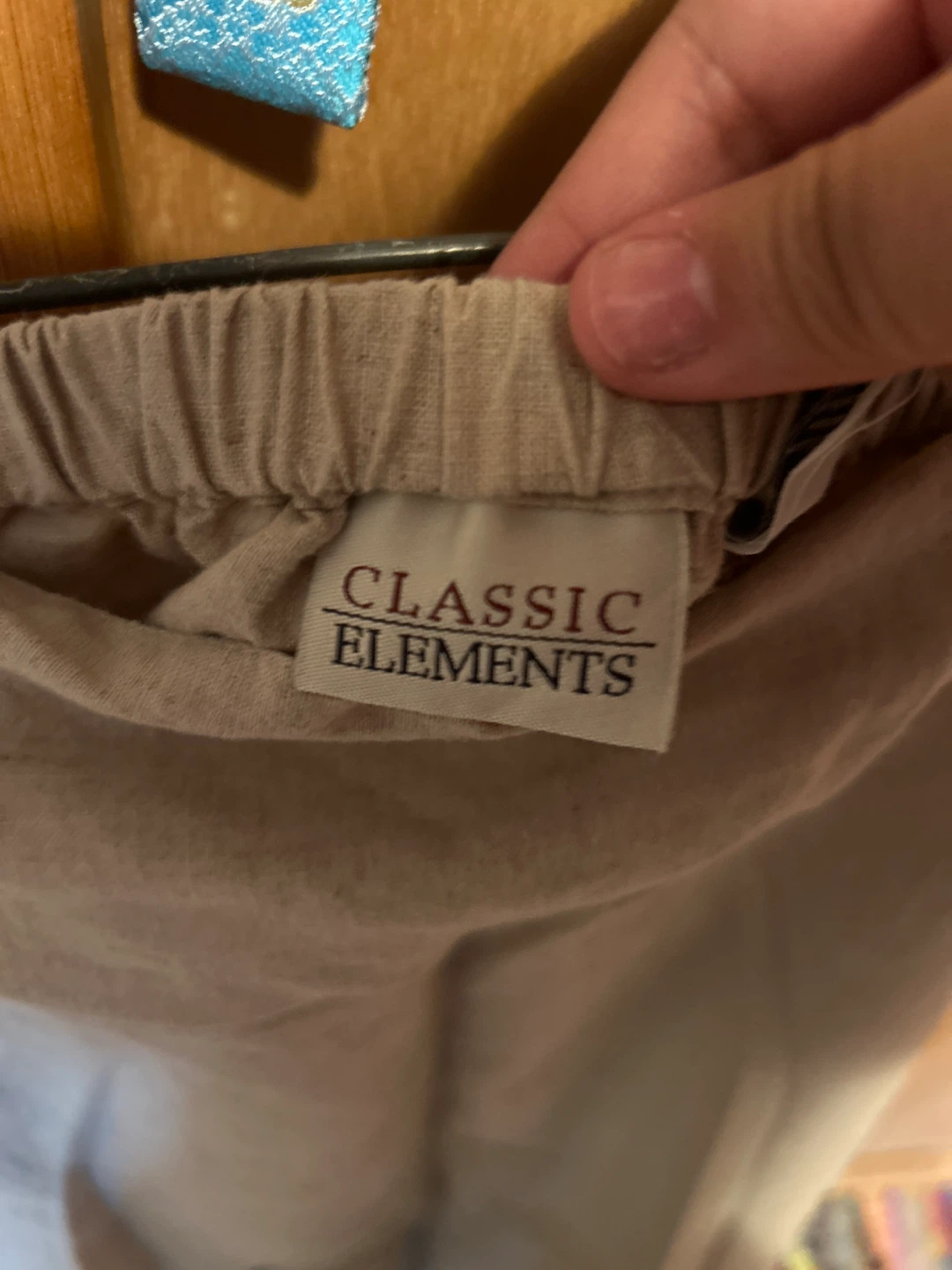 Classic Elements Linen Blend Skirt Floral Print Size L/G (14-16) - photo 2