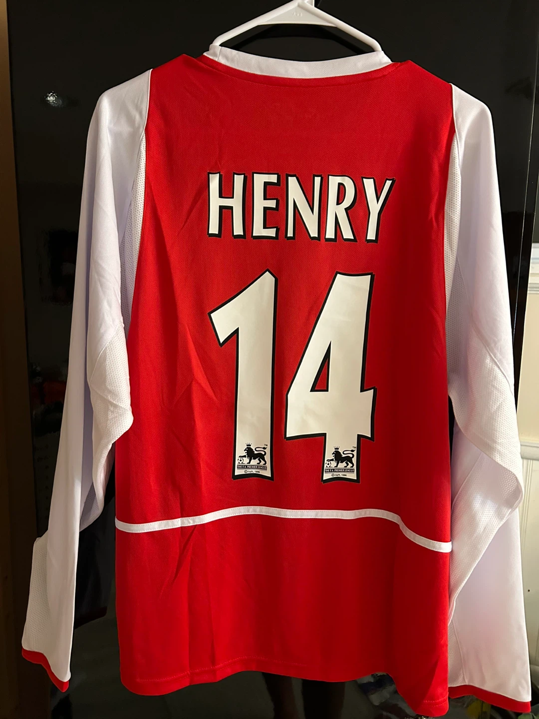 Arsenal Henry 14 Long Sleeve Jersey Size M - photo 3