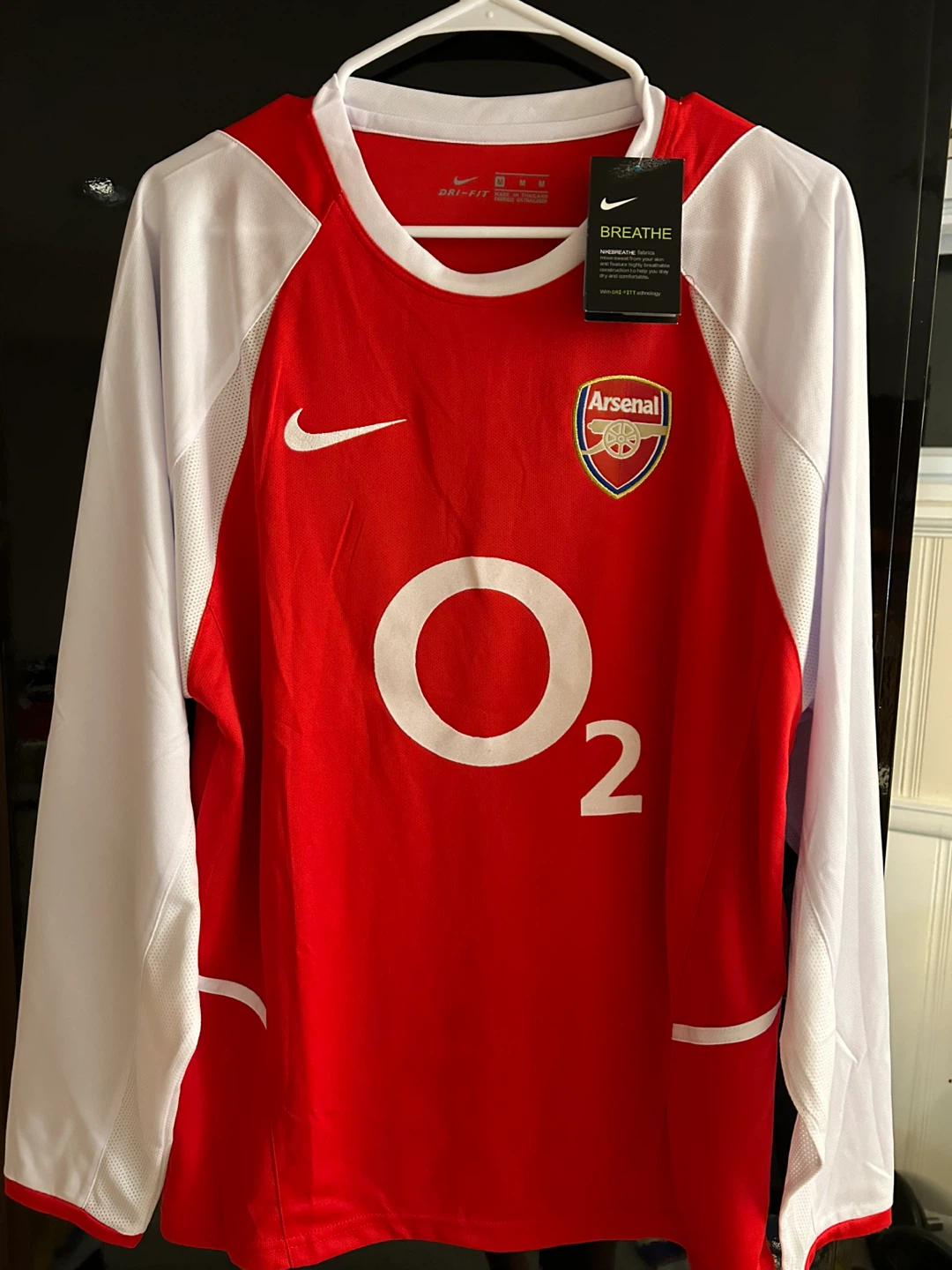 Arsenal Henry 14 Long Sleeve Jersey Size M - photo 4