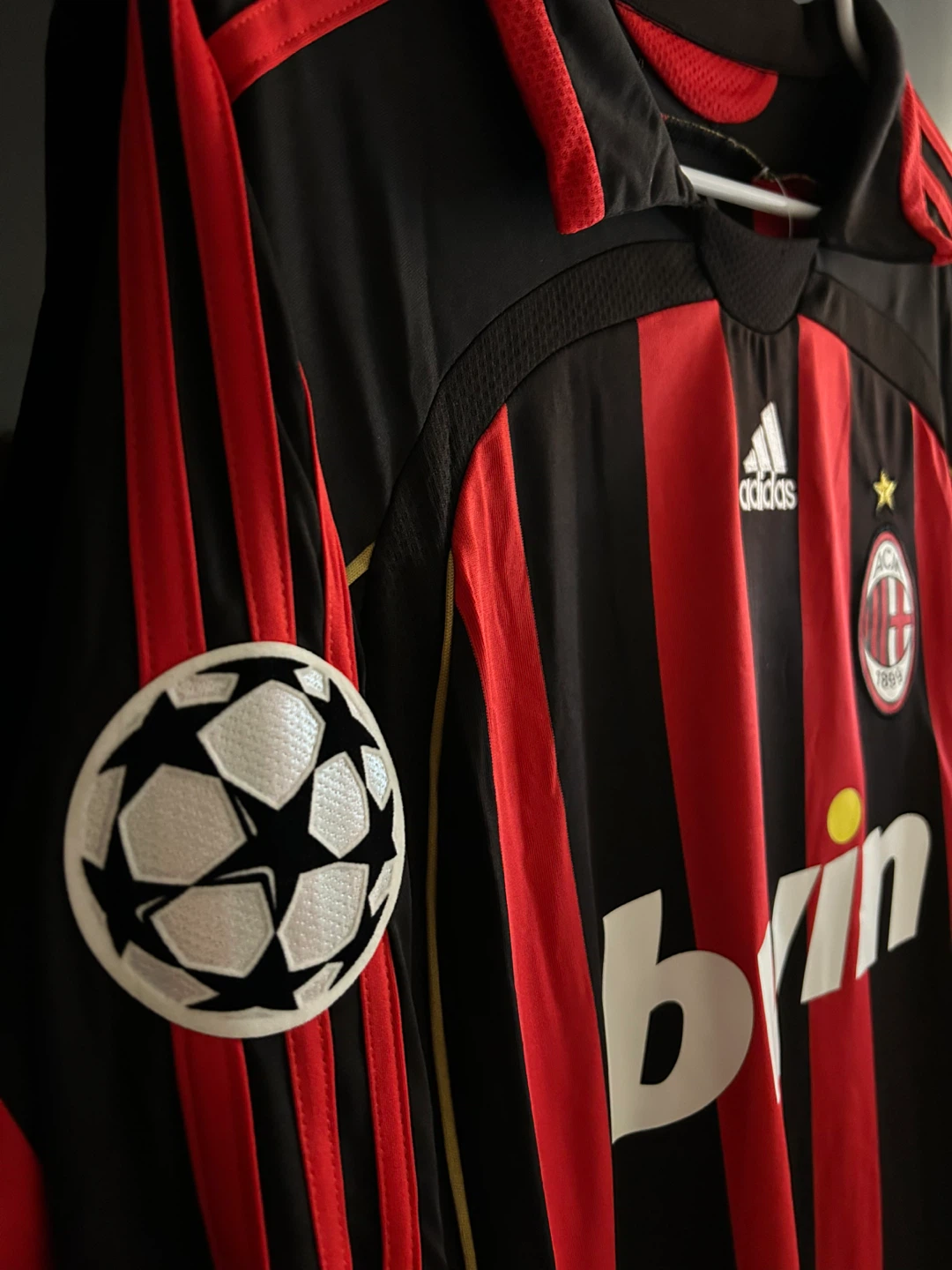 AC Milan Adidas Football Jersey - photo 3