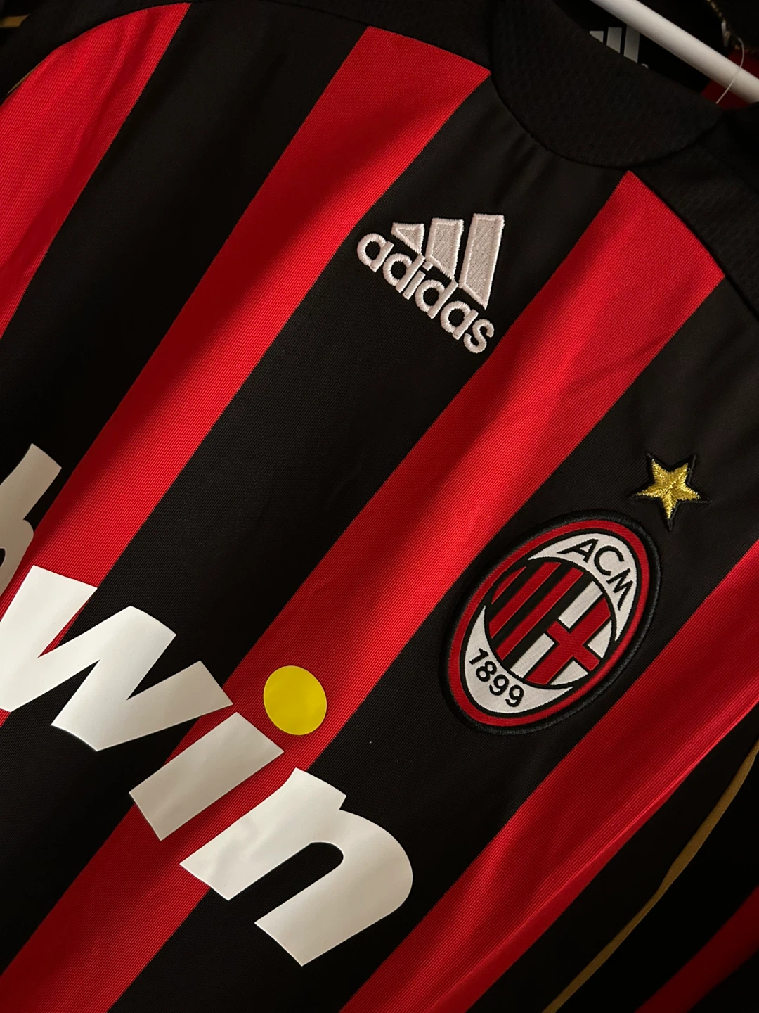 AC Milan Adidas Football Jersey - photo 5