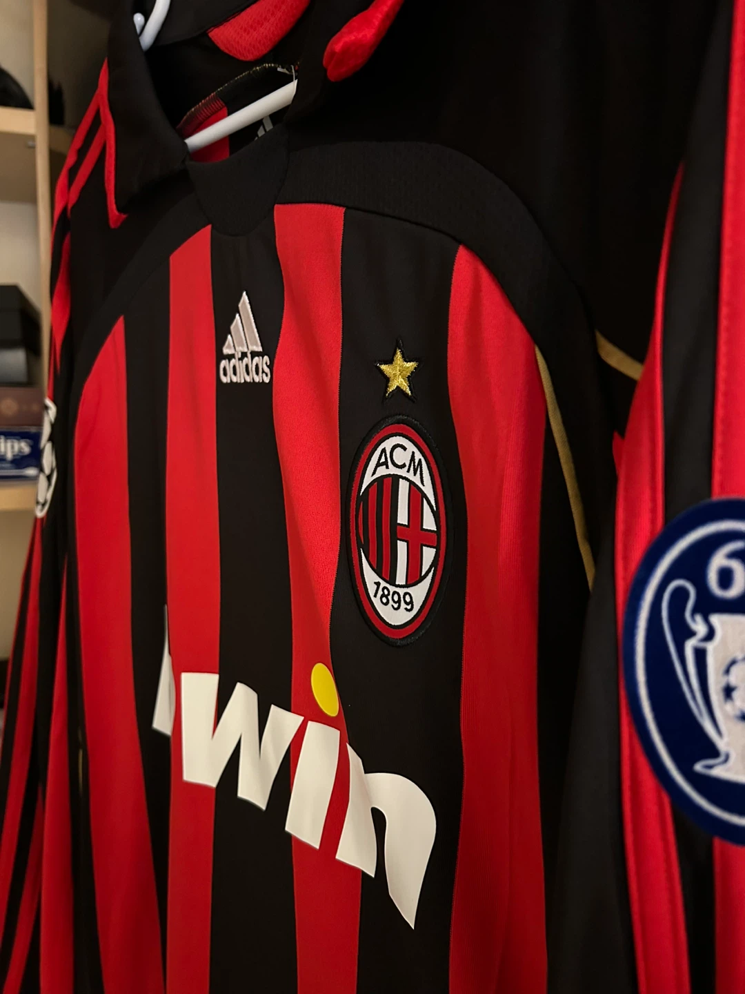 AC Milan Adidas Football Jersey - photo 4