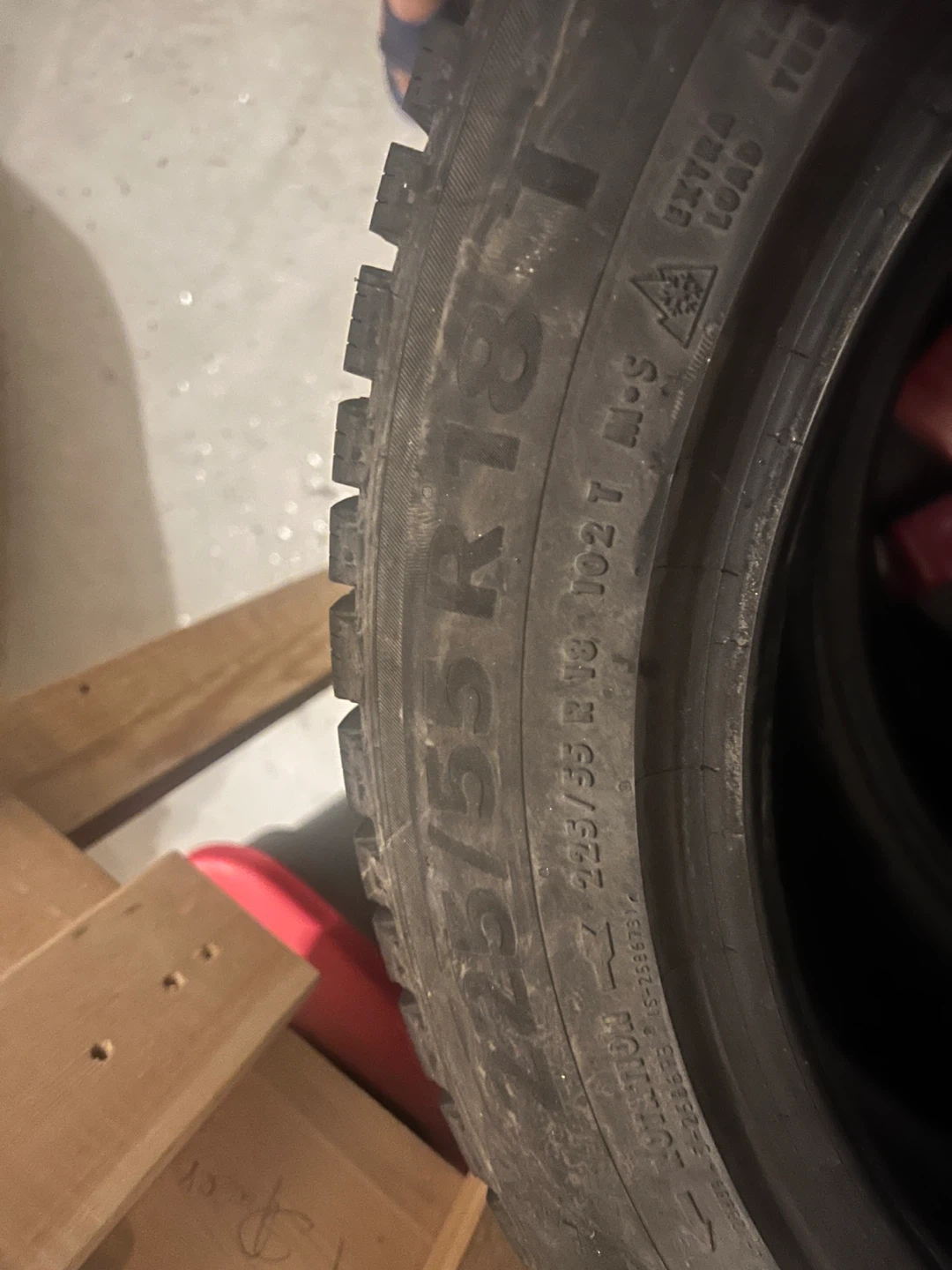 Continental 225/55R18 Winter Tires (Set of 4) - photo 3