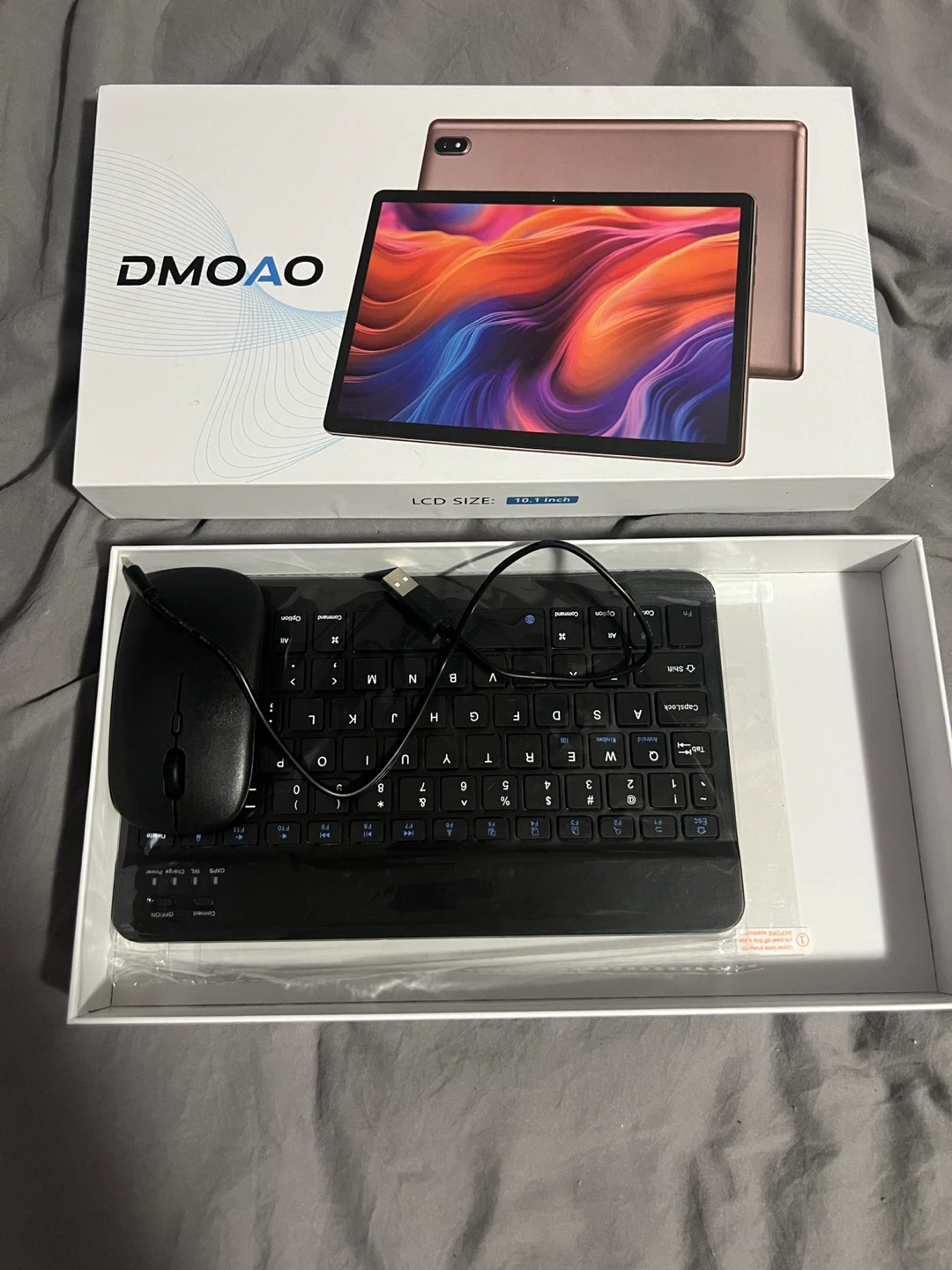 DMOAO D3 Tablet 10.1 Inch Android 128GB Storage