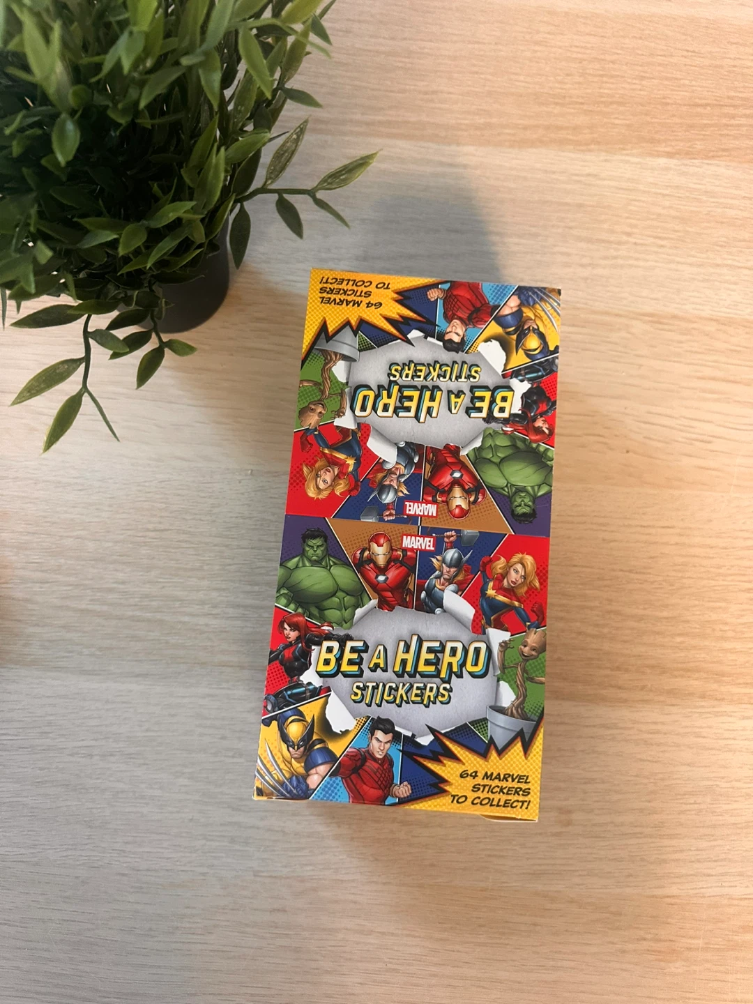 Marvel Be A Hero Stickers