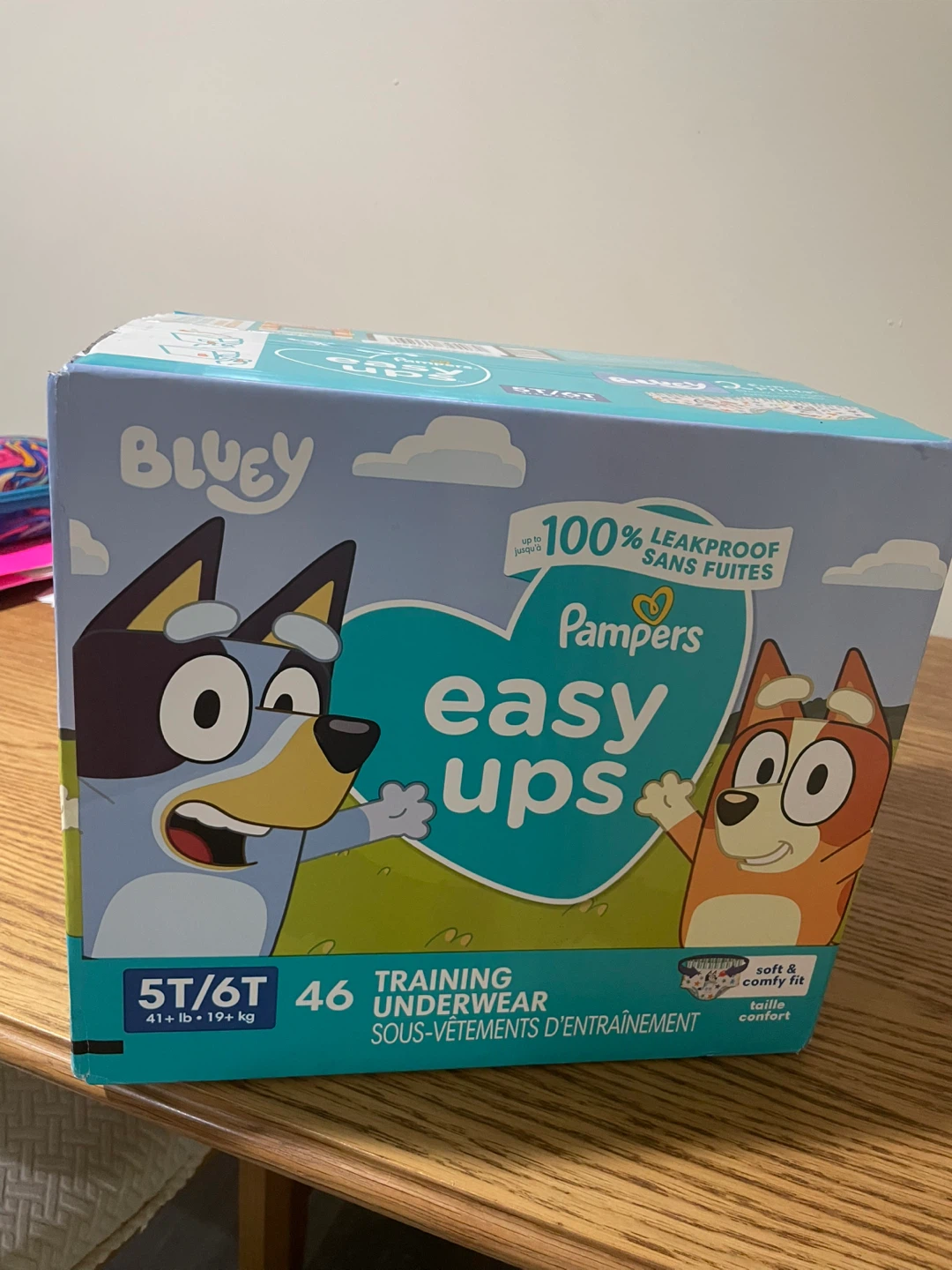 Pampers Bluey Easy Ups Training Underwear Size 5T/6T - 46 Count - photo 2