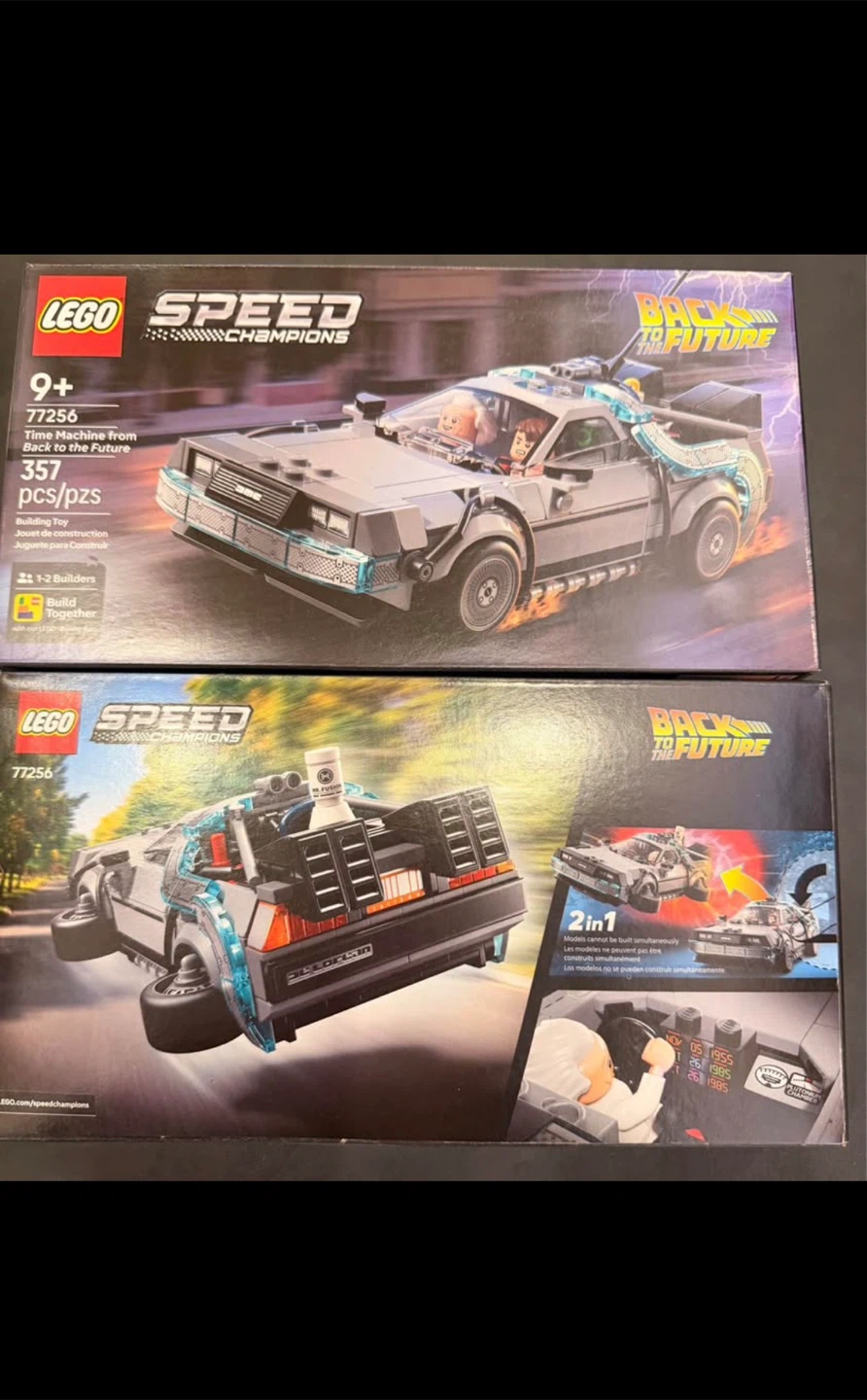 LEGO Speed Champions 77256 Time Machine from Back to the Future