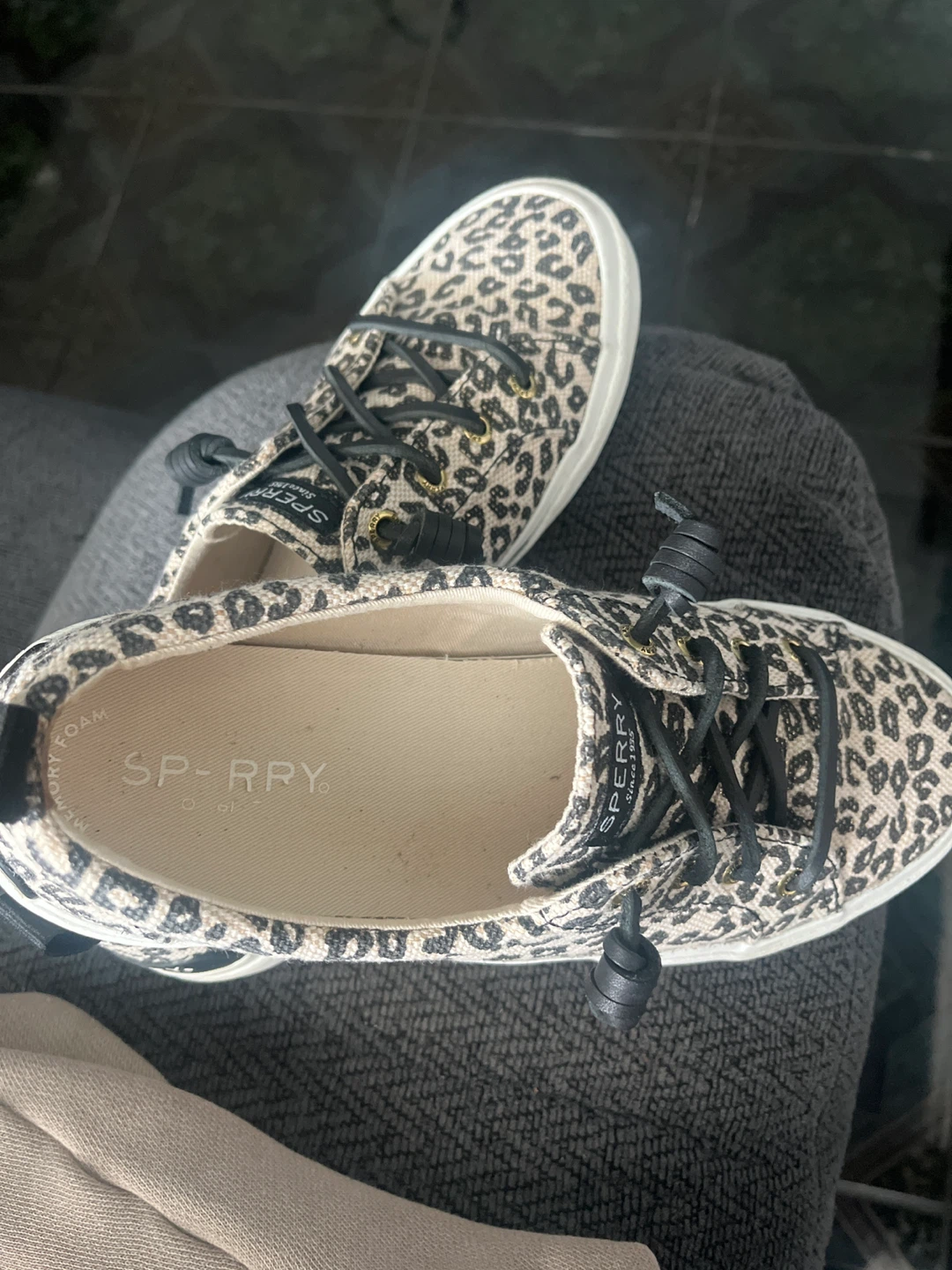 Sperry Women's Leopard Print Sneakers - photo 2