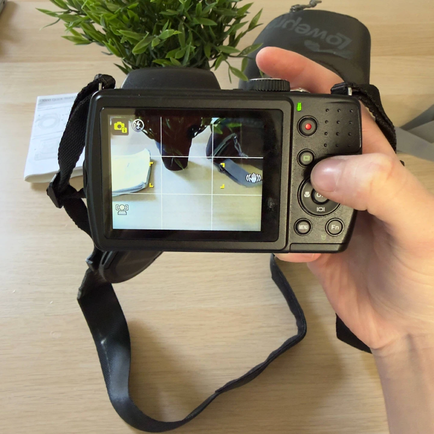 HP d3000 Digital Camera with Lowepro Case - photo 3
