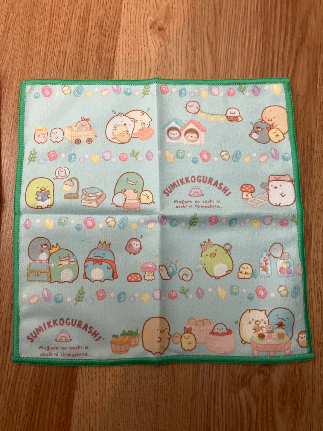 Two sets of Sumikko Gurashi Handkerchiefs