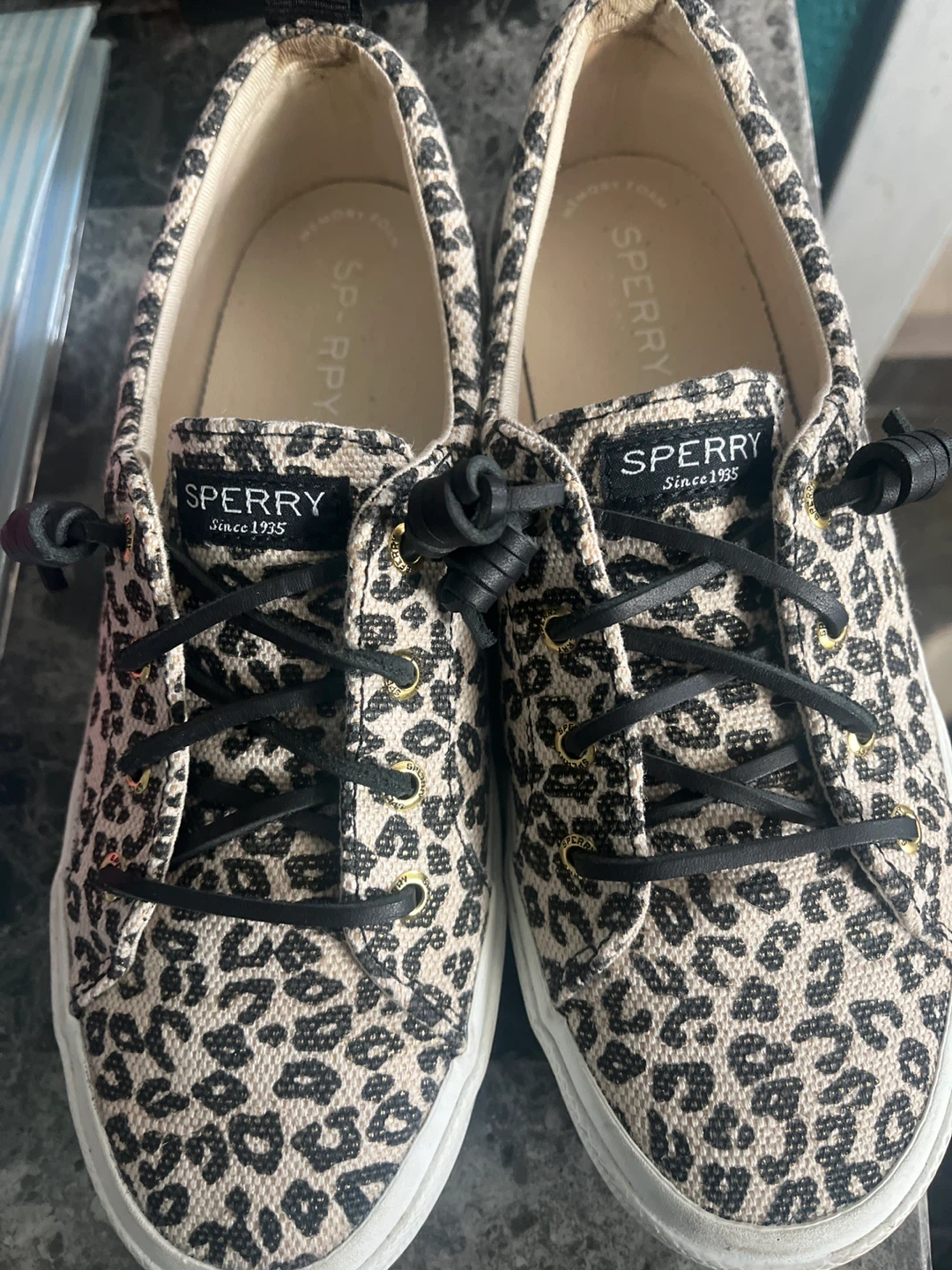 Sperry Women's Leopard Print Sneakers - photo 3