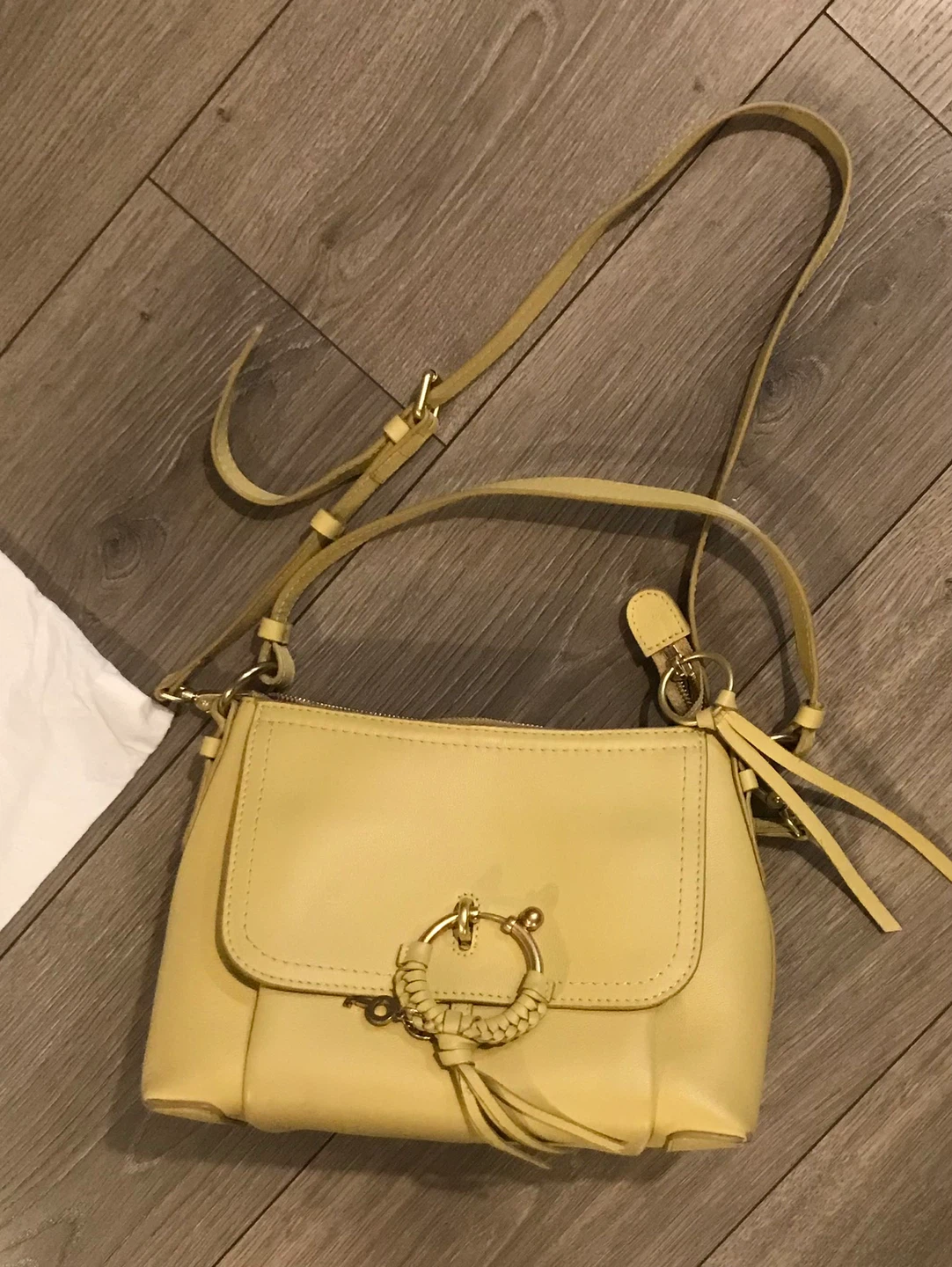 See By Chloé Joan Small Camera Bag - Yellow Leather - photo 5