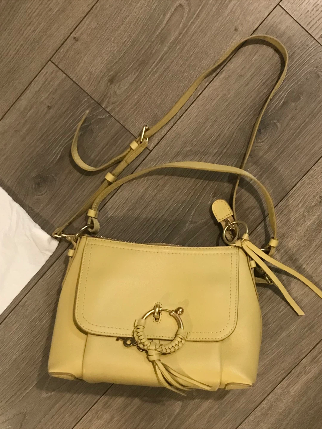 See By Chloé Joan Small Camera Bag - Yellow Leather - photo 3