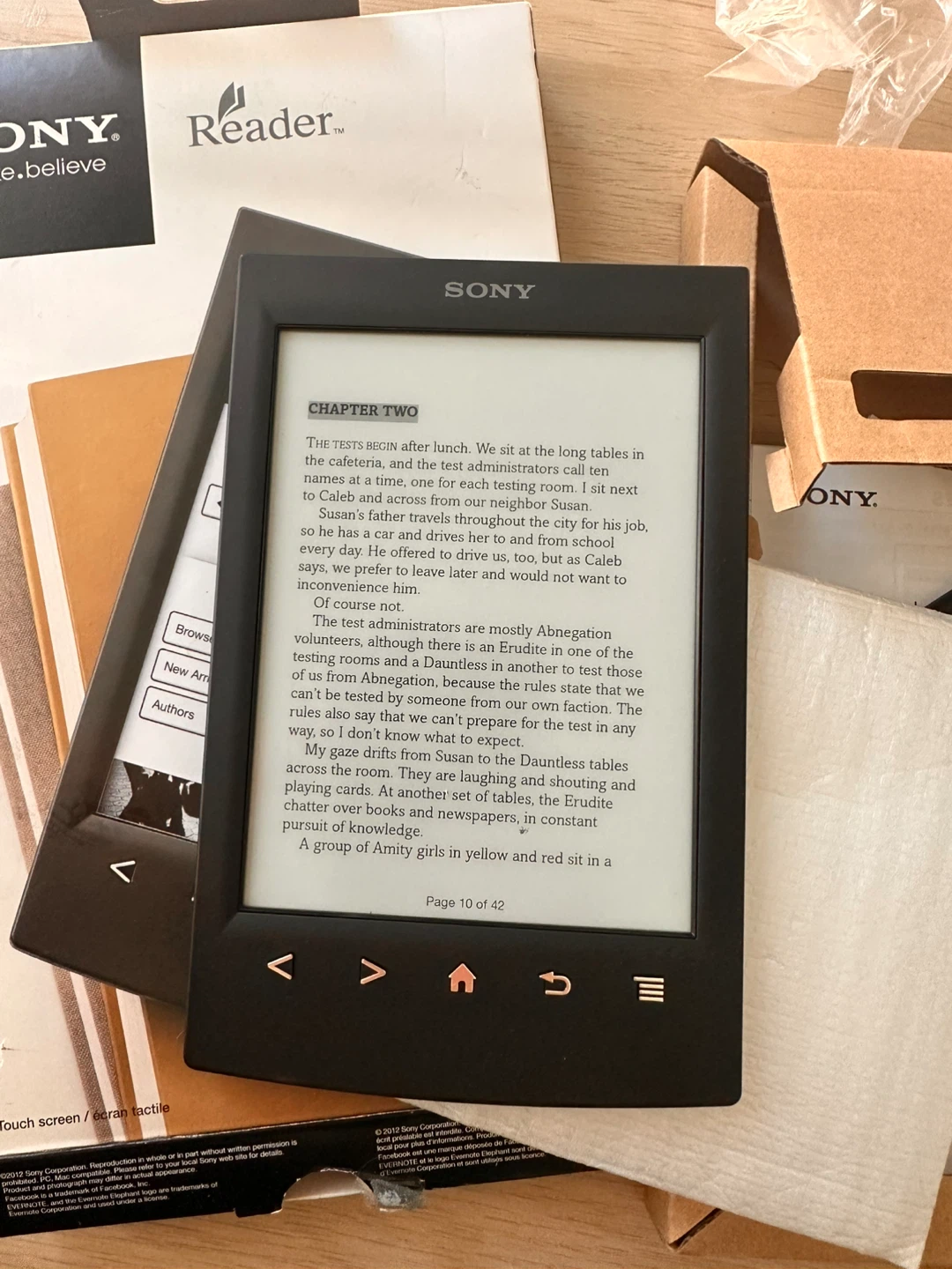 Sony Reader PRS-T2 E-reader - photo 2