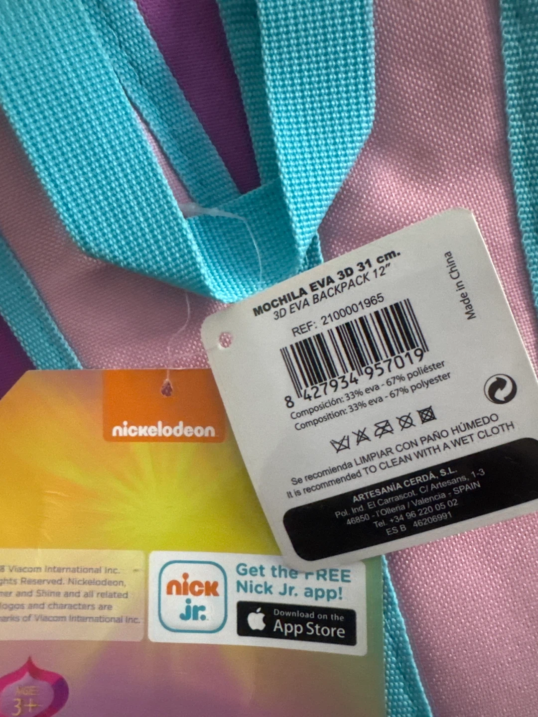 Shimmer & Shine 3D EVA Backpack 12" - photo 3