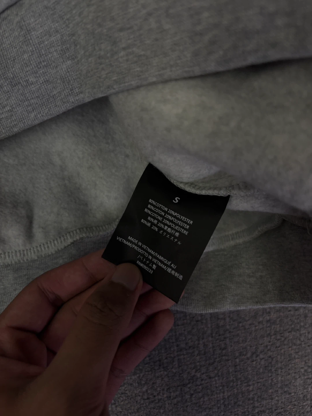 ESSENTIALS Fear of God Grey Hoodie - photo 3