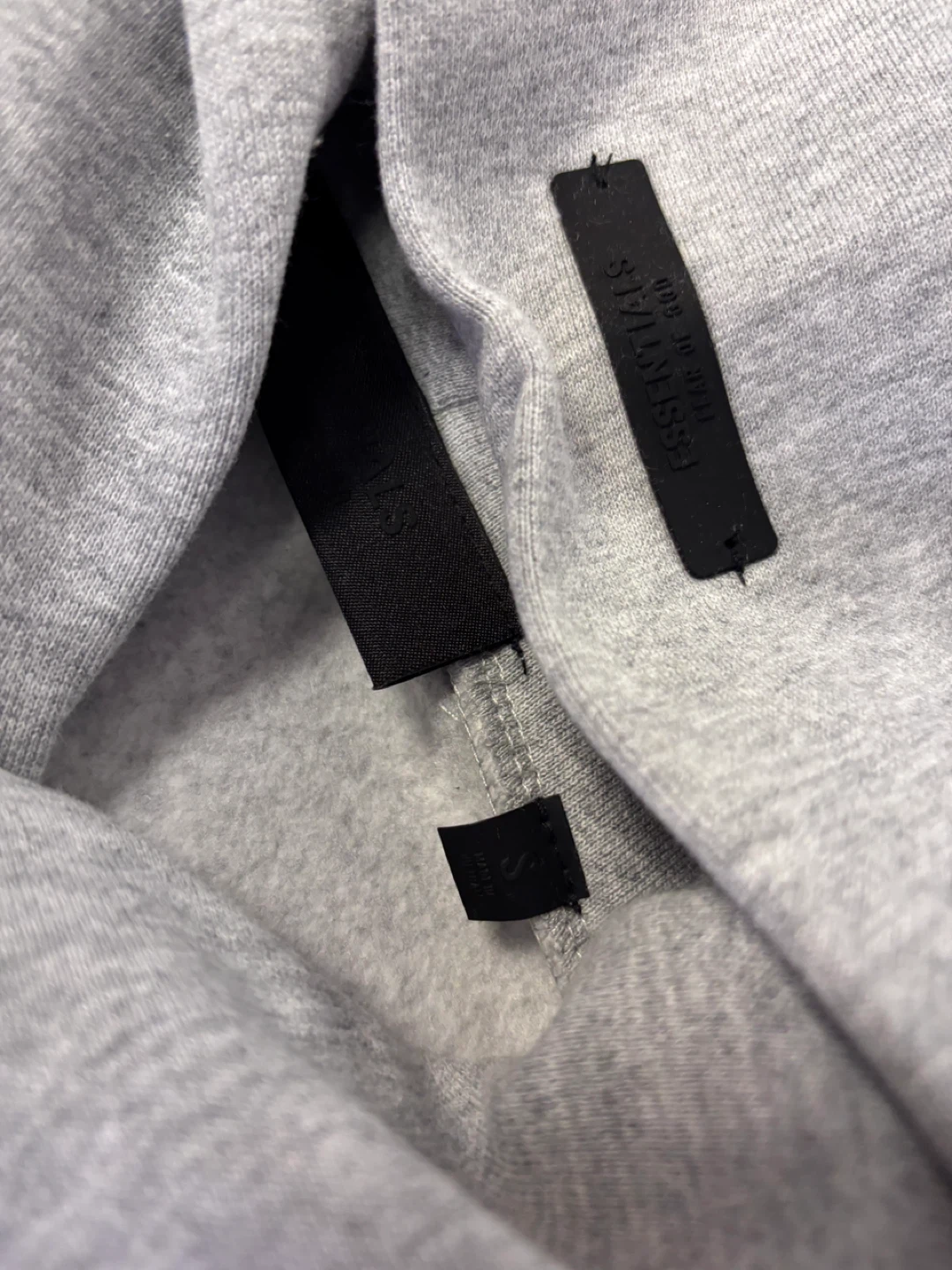 ESSENTIALS Fear of God Grey Hoodie - photo 2