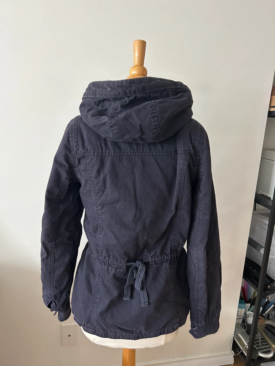 Vintage Abercrombie and fitch fleece winter jacket cotton Medium - photo 2