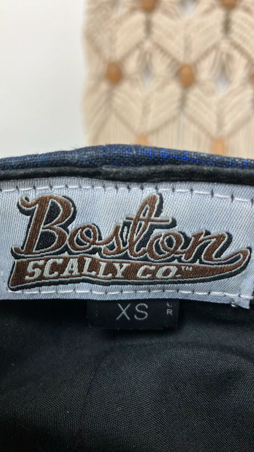 Boston Scully Co. Plaid Flat Cap Hat - Size XS - photo 3
