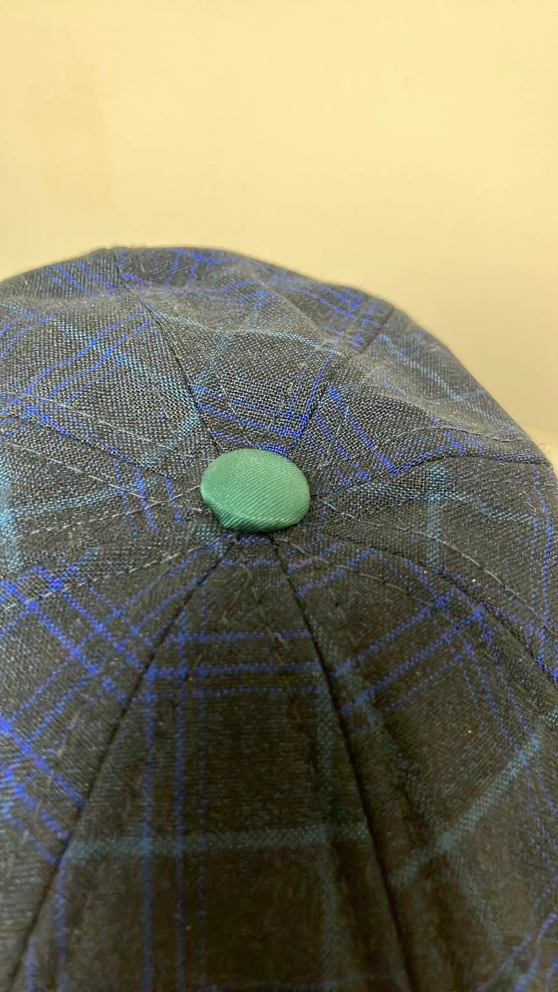 Boston Scully Co. Plaid Flat Cap Hat - Size XS - photo 2