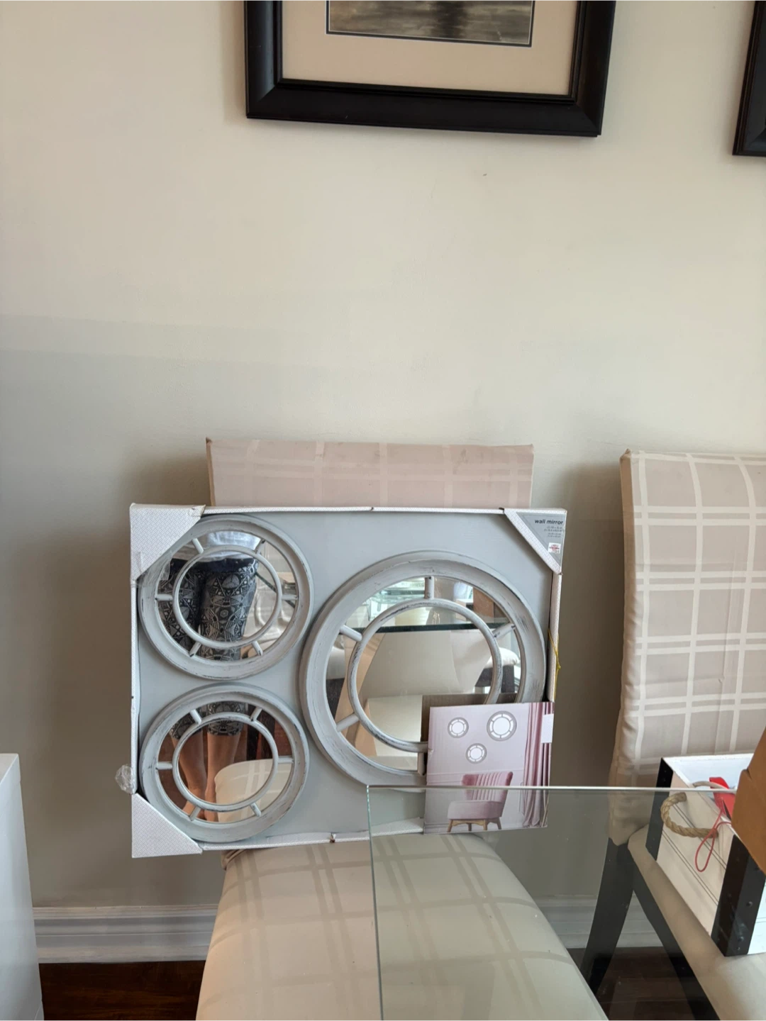 Set of 3 Round Wall Mirrors - photo 2