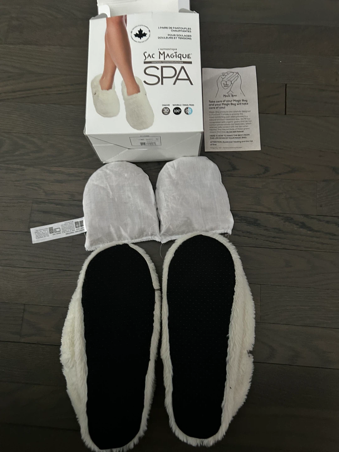 🇨🇦Sac Magique Spa Heated Slippers - photo 3