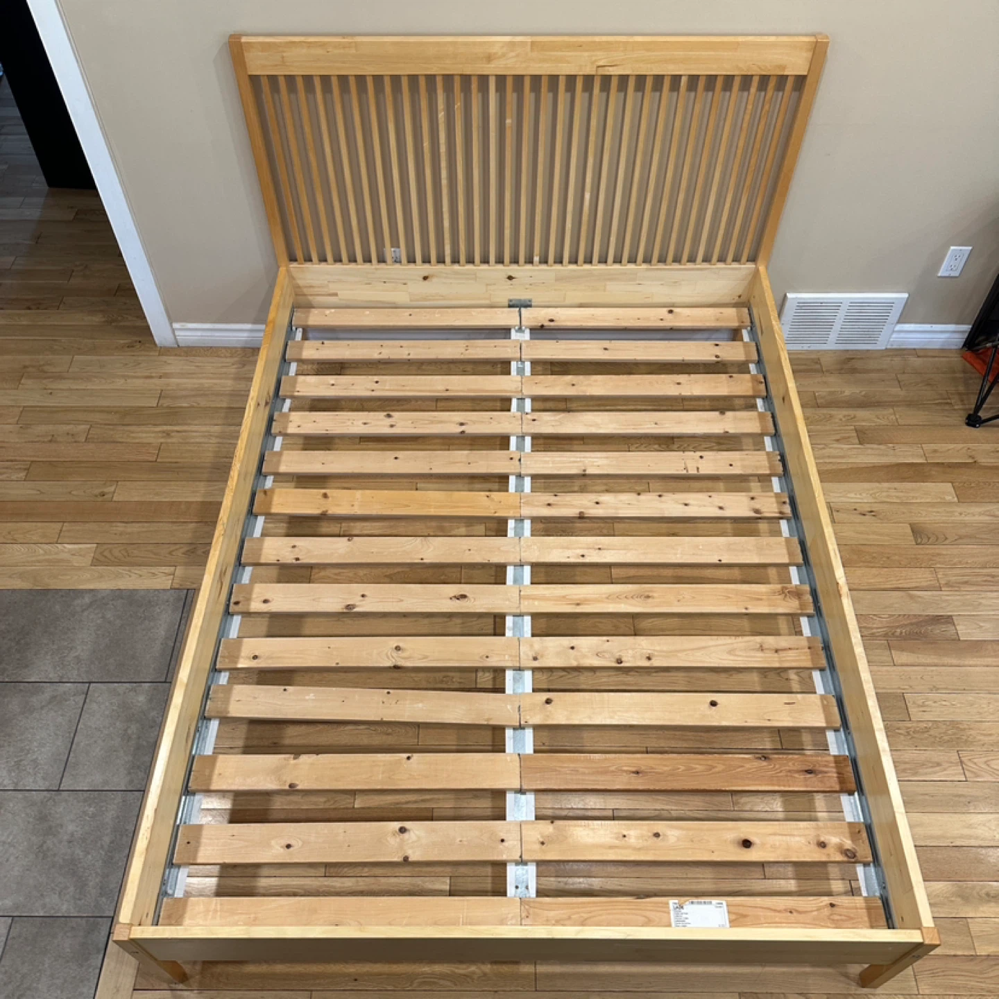 IKEA Queen Size Birch Wood Bed Set (CAN DELIVER) - photo 3