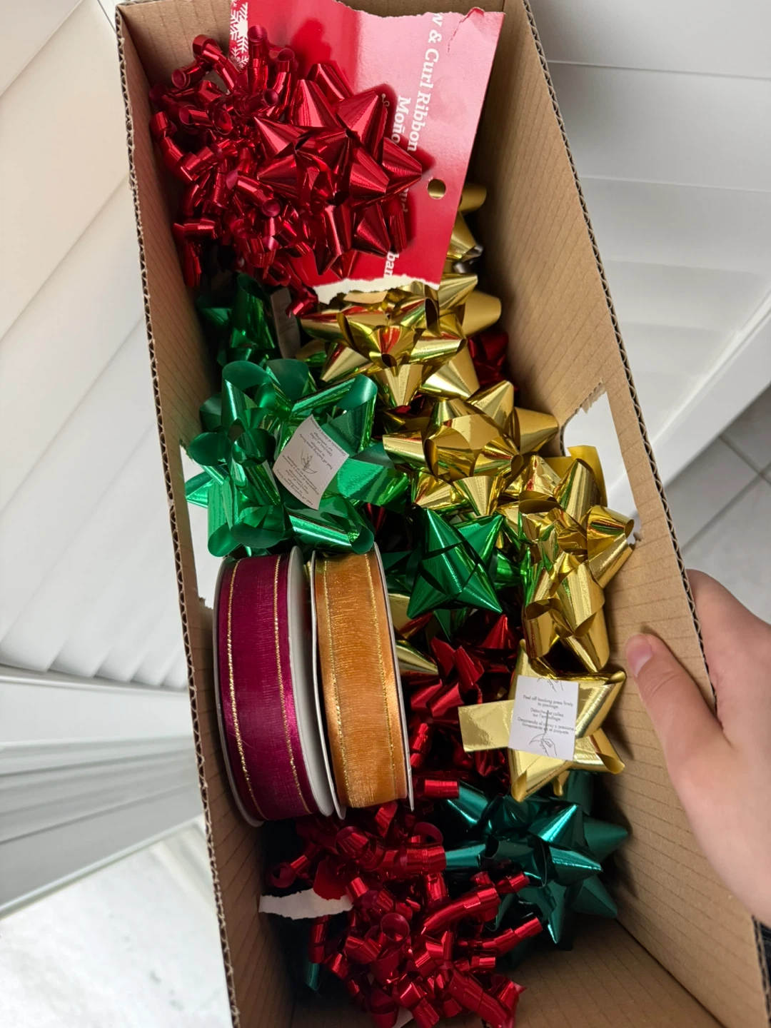 Assorted Gift Bows and Ribbons Bundle