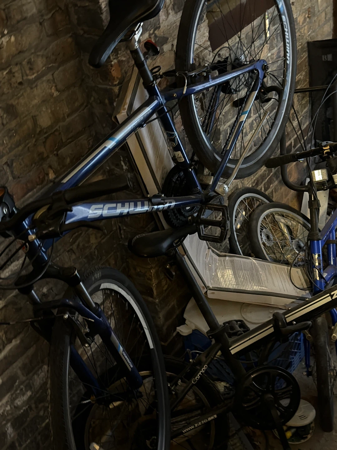 Zizzo Folding Bike and Schwinn Bicycle