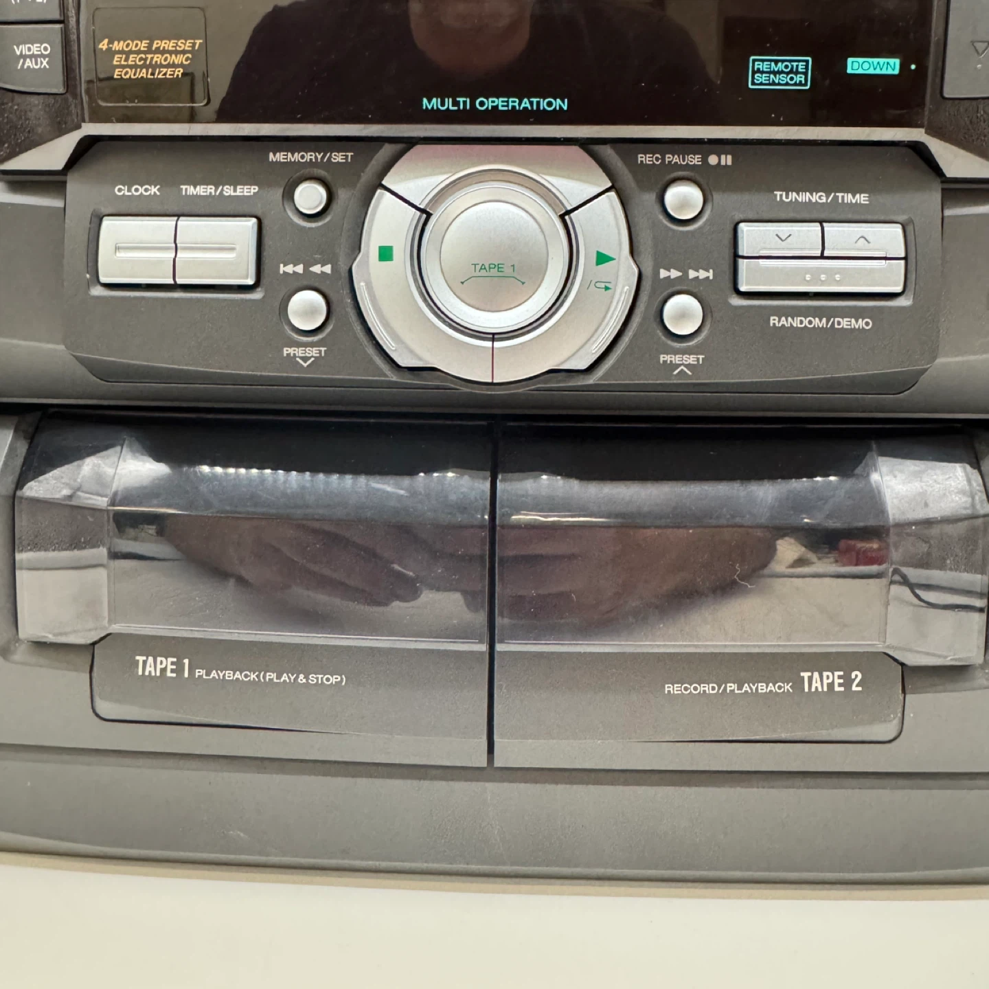 Sharp CD-C422 Mini Stereo System 3-CD Changer  Tested - photo 5
