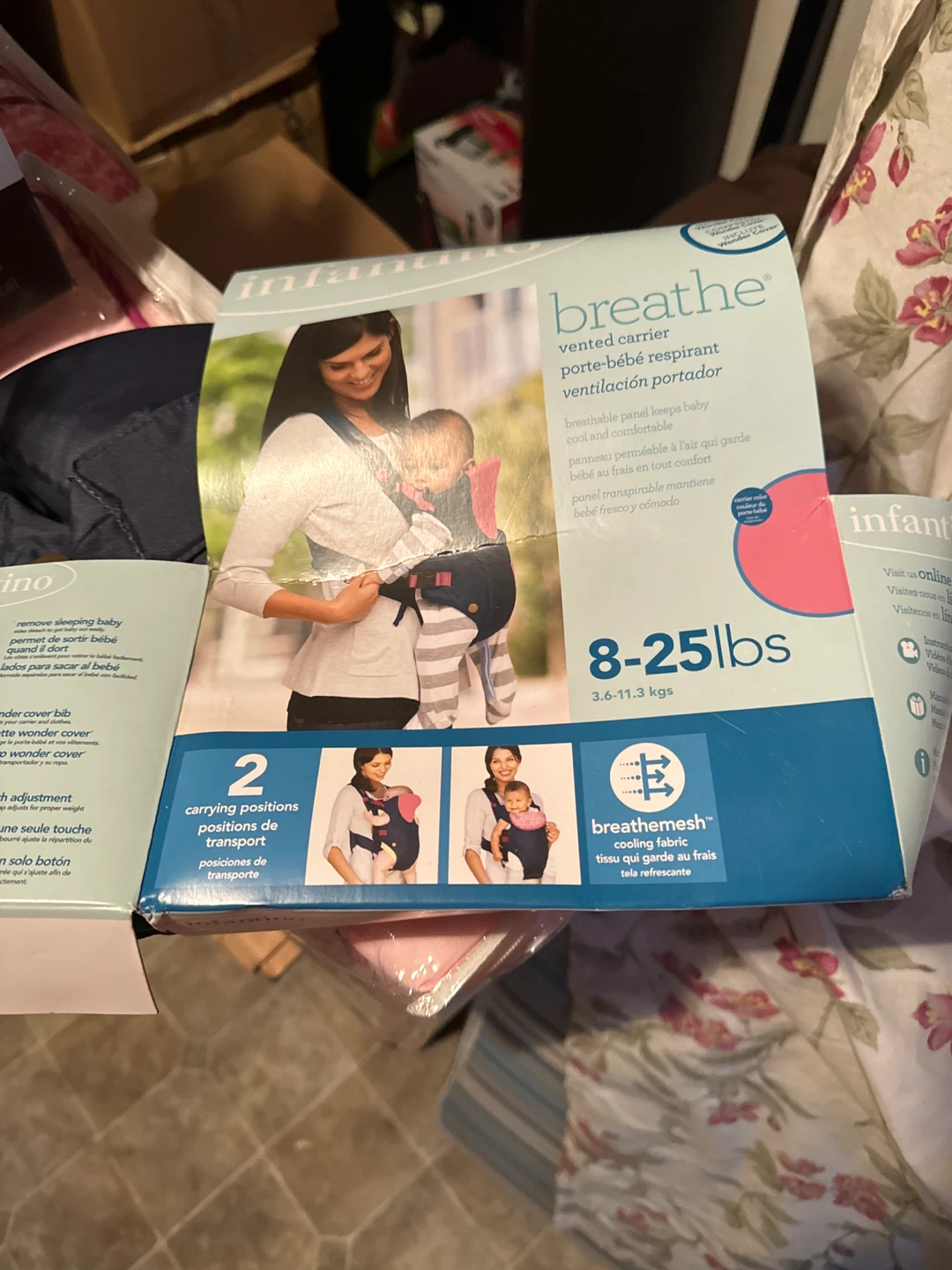 Infantino Breathe Vented Baby Carrier