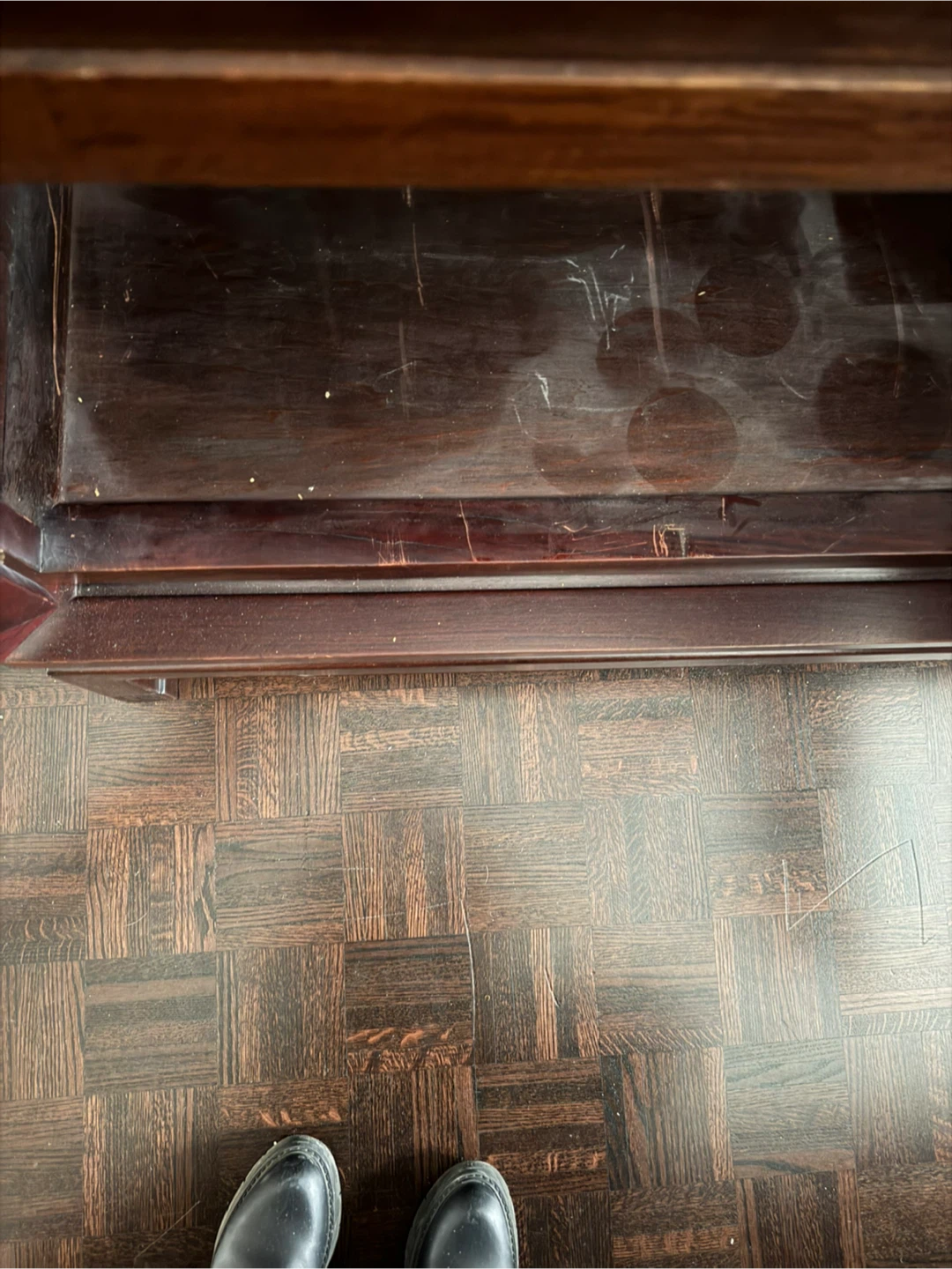 Antique Wooden Cabinet with Carvings - photo 3