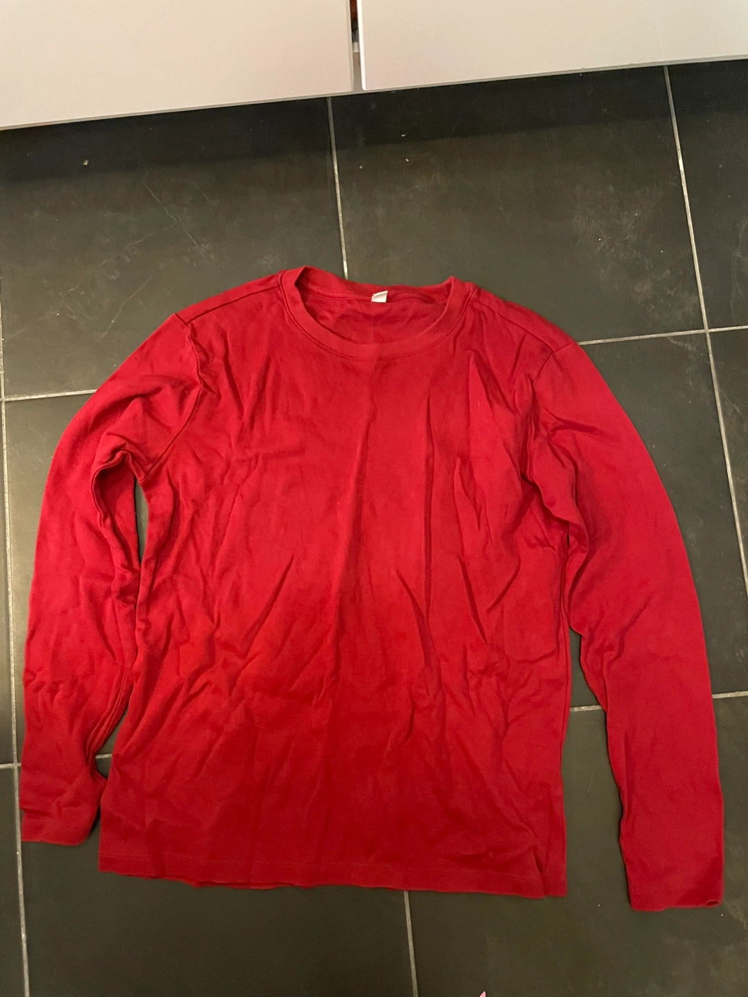 Uniqlo Red Long Sleeve shirt