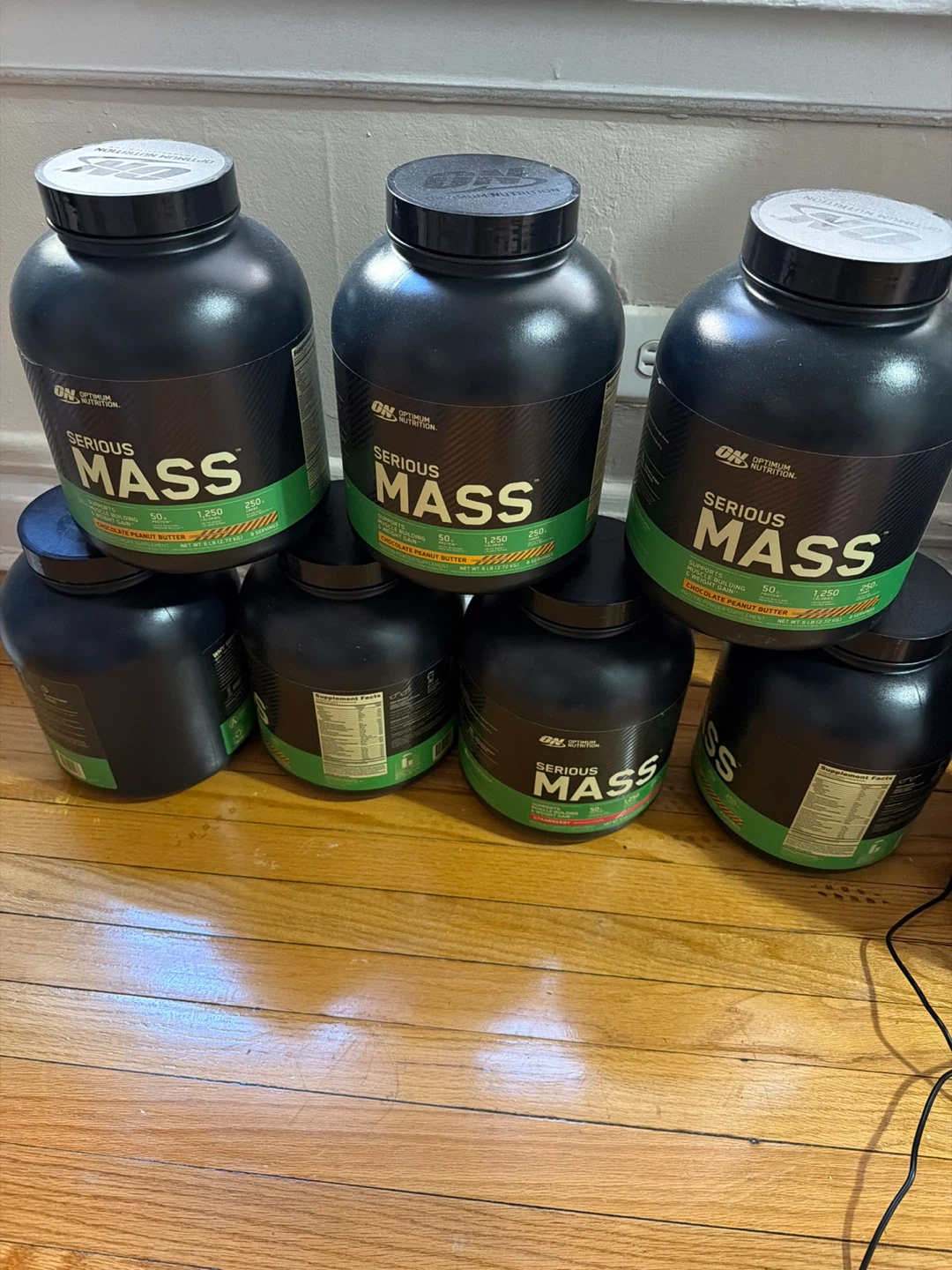 Optimum Nutrition Serious Mass Chocolate Peanut Butter (6lb)