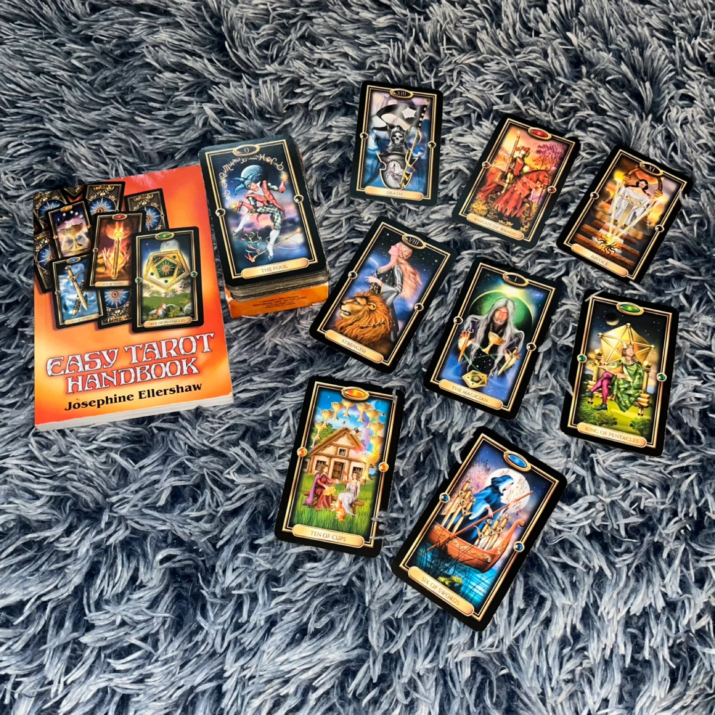 Gilded Tarot Deck and Handbook
